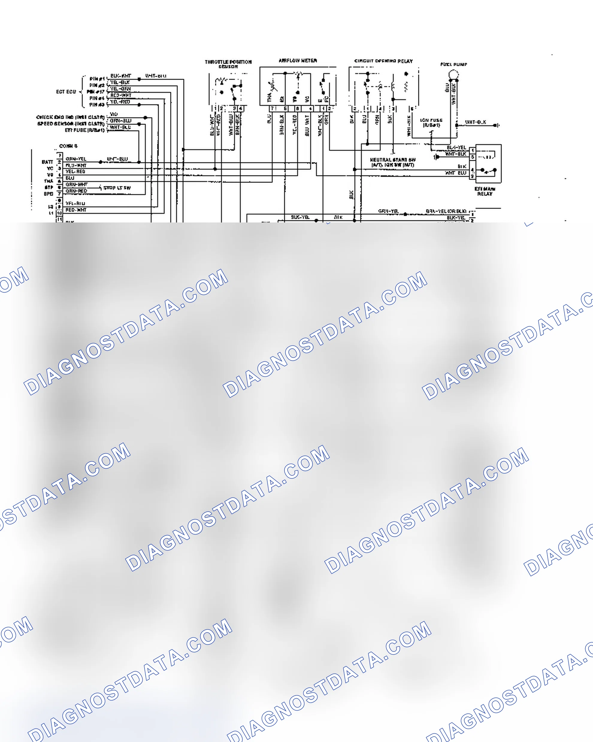 Scheme 162: Wiring Diagram (Pickup & 4Runner V6)