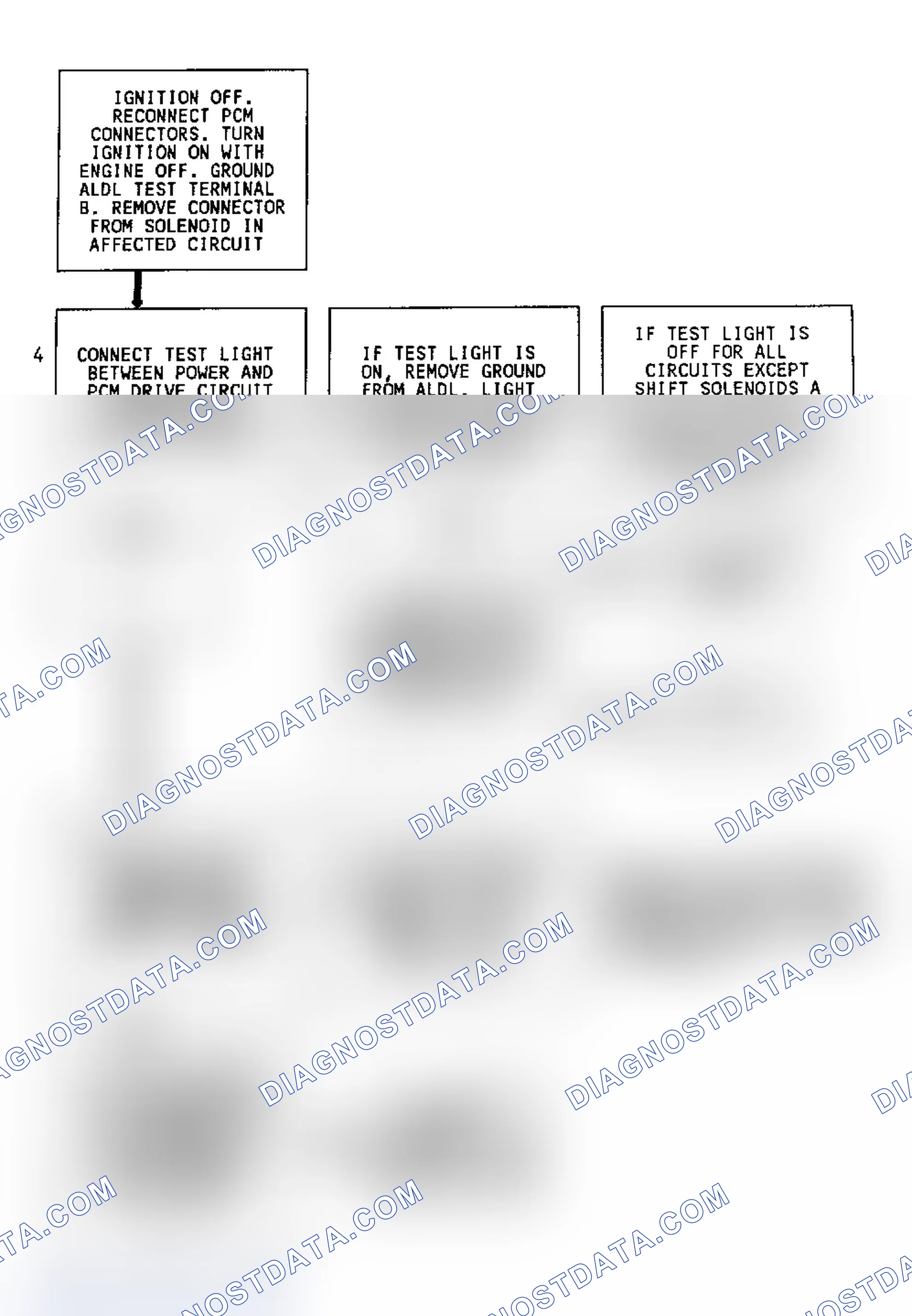 Scheme 231: CODE 56 - QUAD-DRIVER ERROR (3.8L EXCEPT "E" BODY)(2 OF 2)