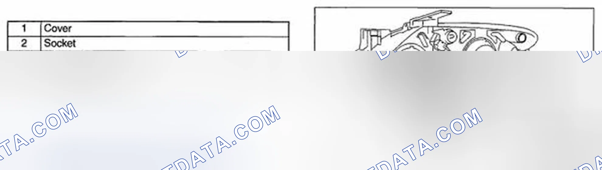 Scheme 28: PARKING LIGHT BULB REMOVAL/INSTALLATION