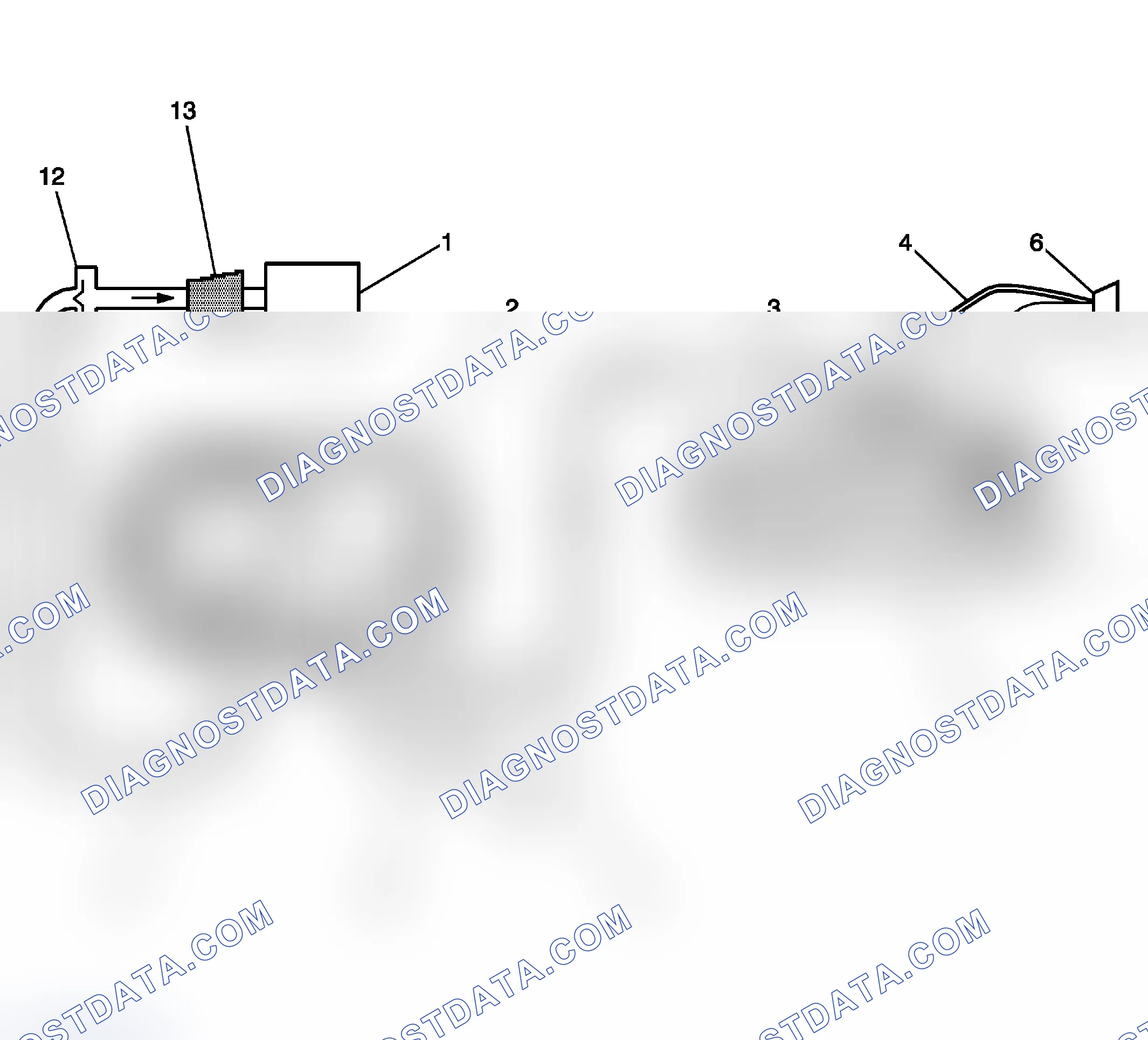 Scheme 113: Typical Evaporative Emission (EVAP) System Hose Routing Diagram
