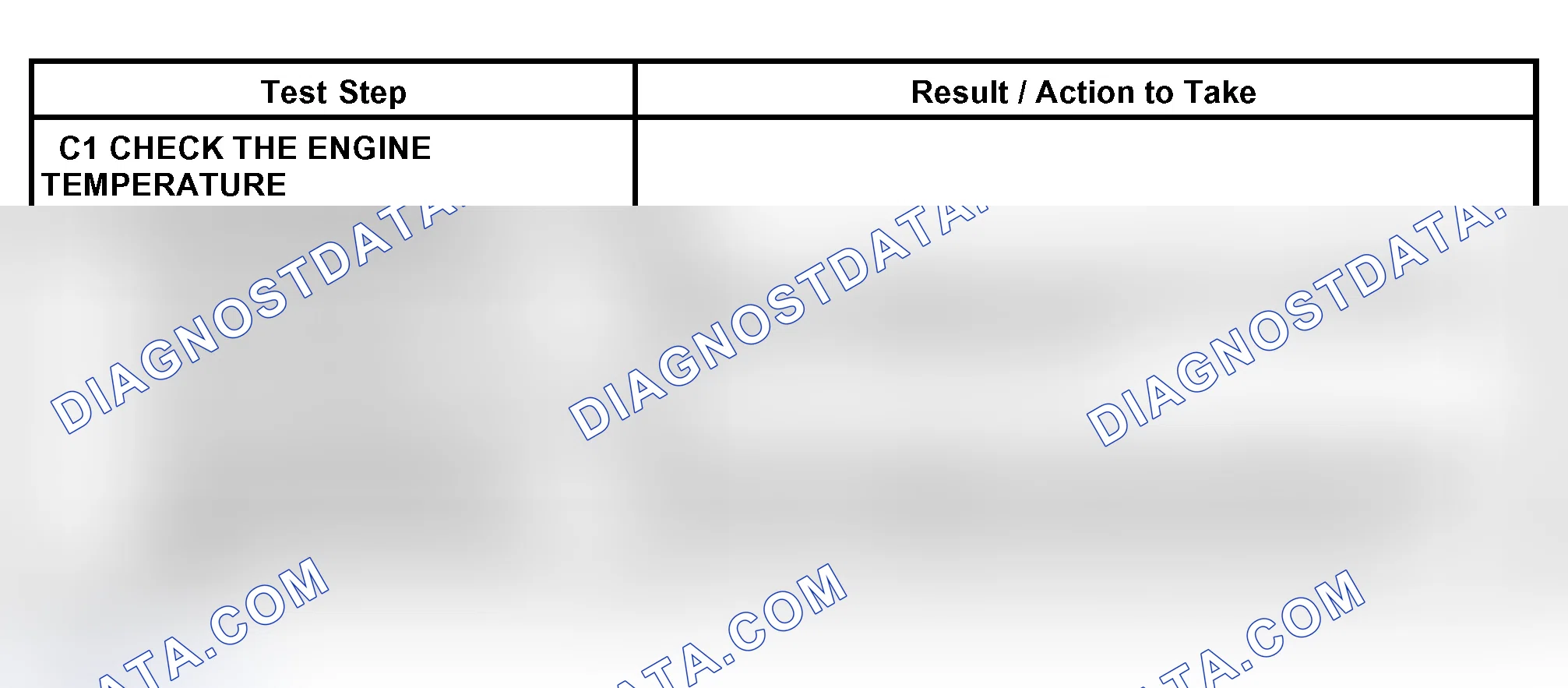 Scheme 6: PINPOINT TEST C: THE ENGINE DOES NOT REACH NORMAL OPERATING TEMPERATURE