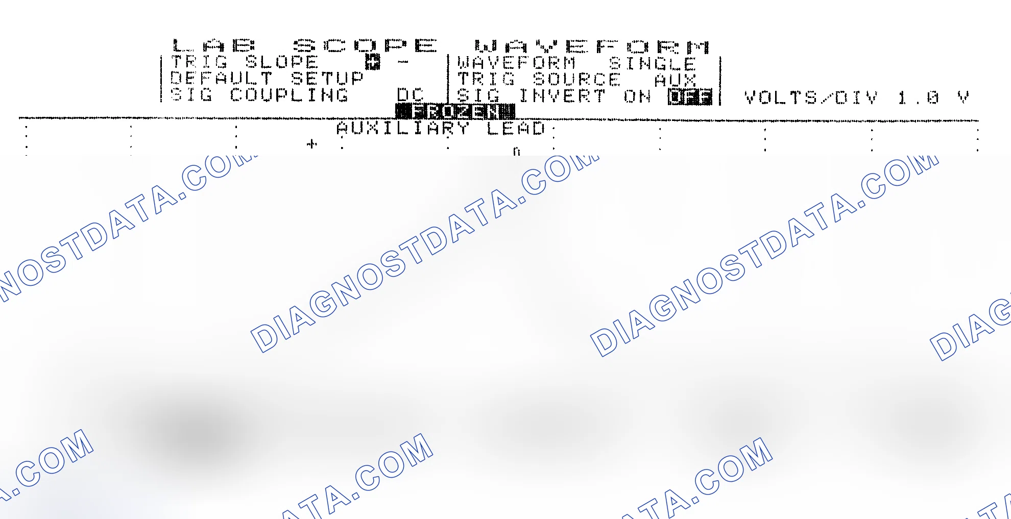 Scheme 19: Single Injector w/Excessive Current Flow - Current Pattern