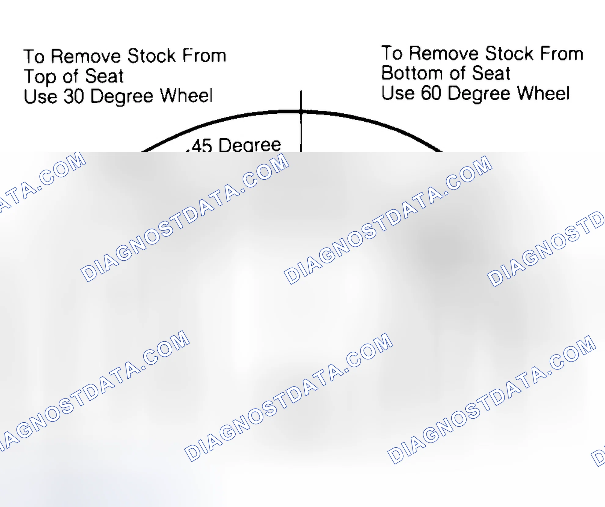 Scheme 19: Adjusting Valve Seat Width
