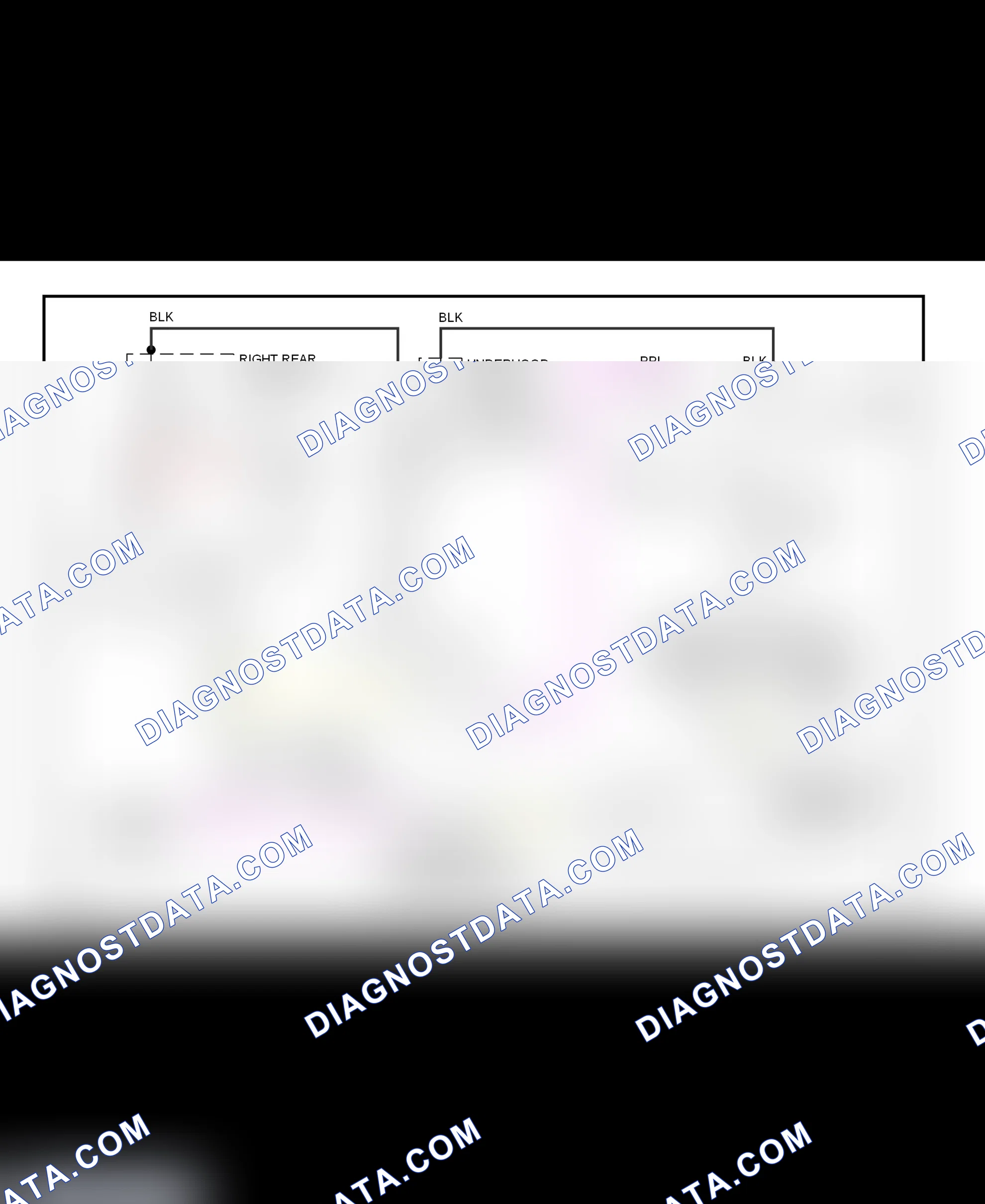 Fig. 17: Starting System Wiring Diagram (Aurora & Riviera)
