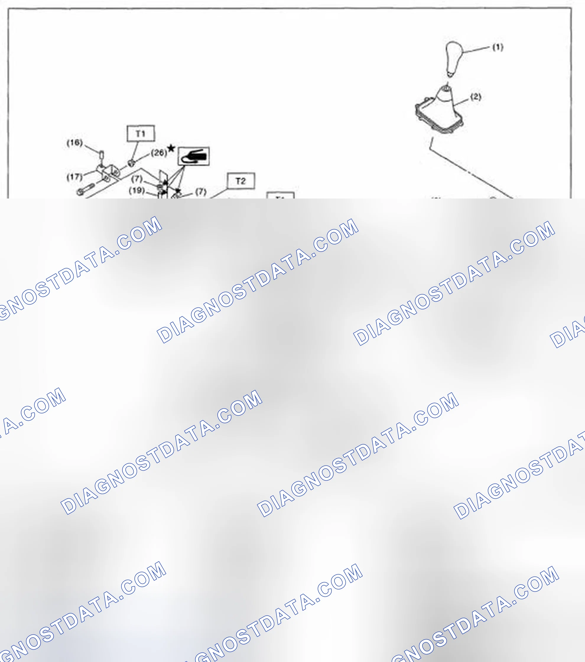 Scheme 2: 5MT GEAR SHIFT LEVER
