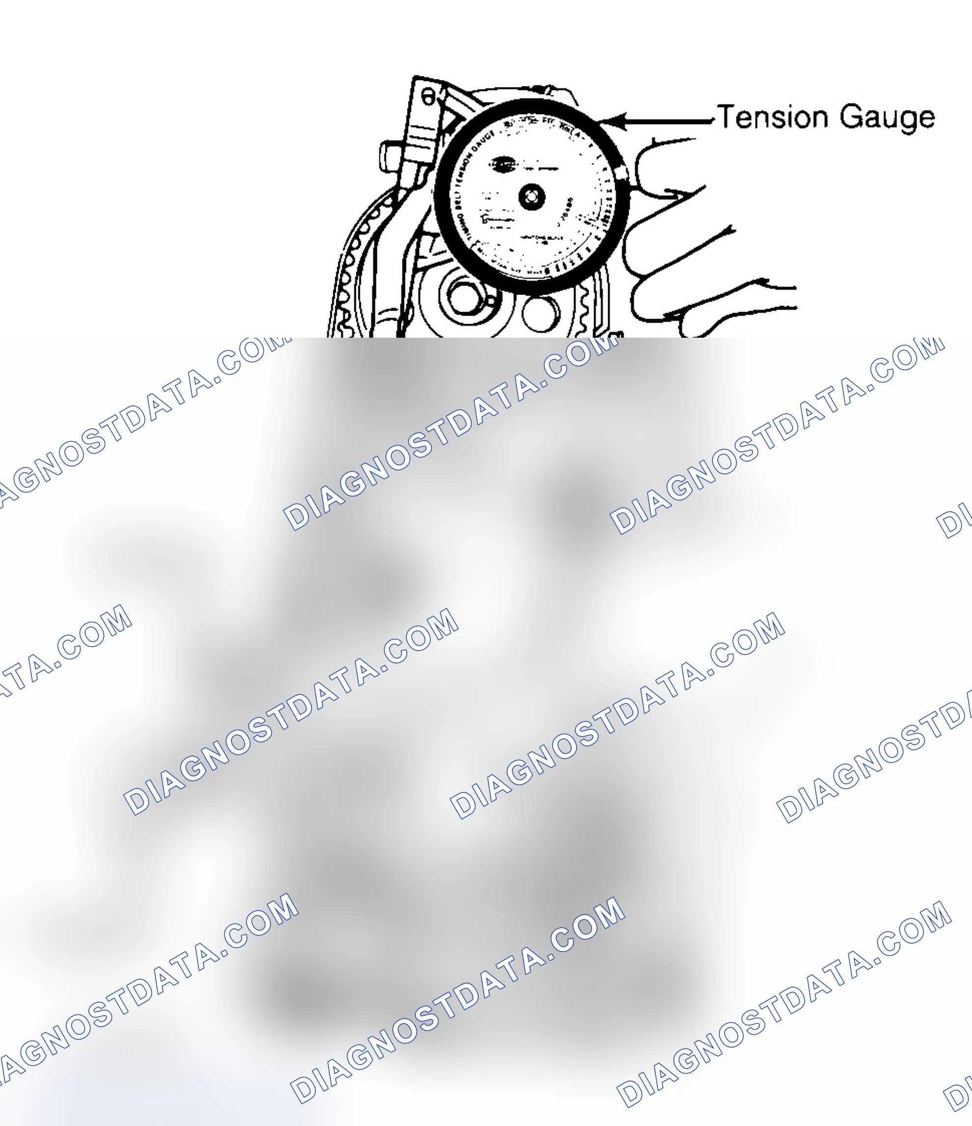 Scheme 3: Adjusting Typical Timing Belt Tension