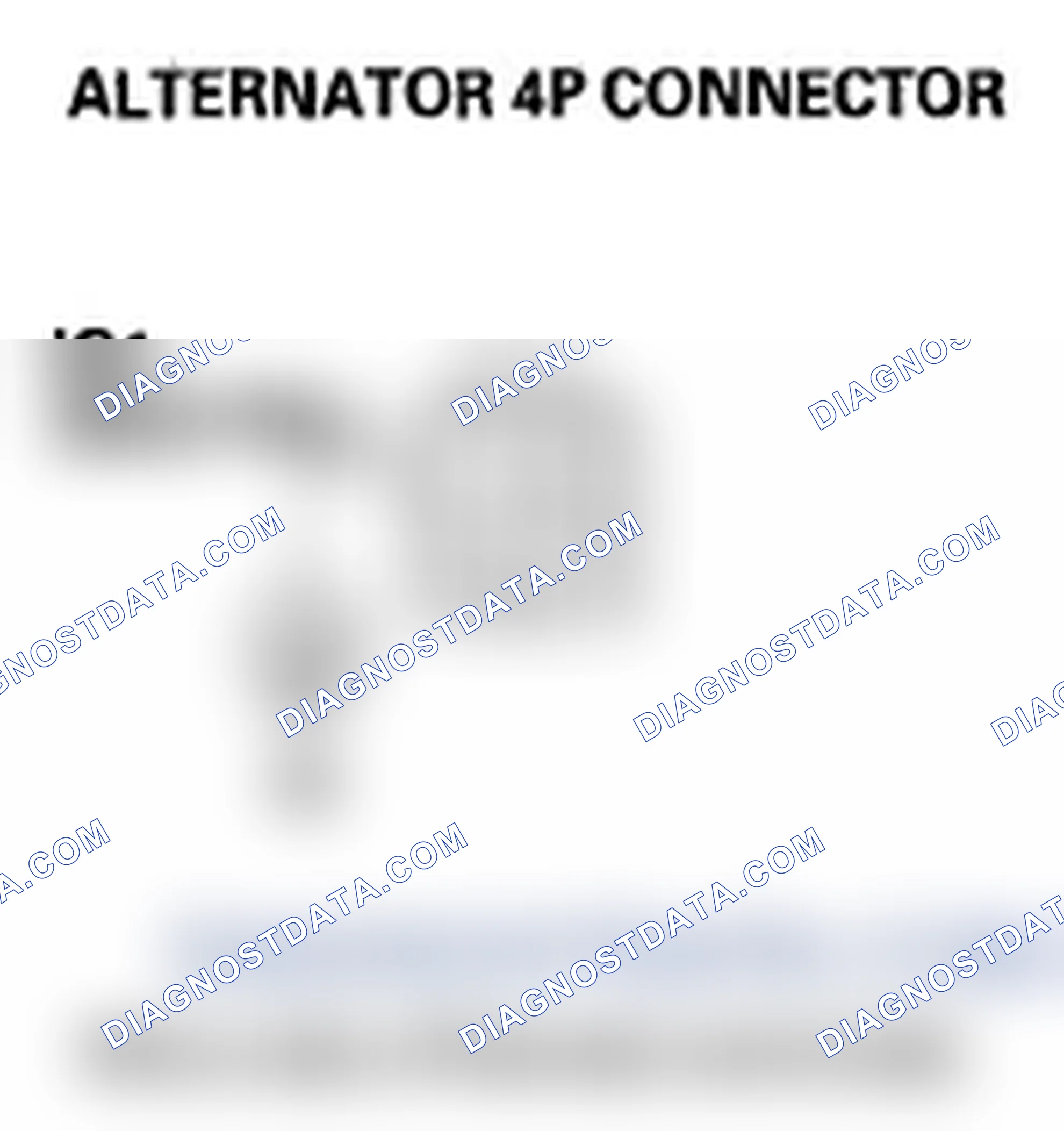 Scheme 84: DTC P16BC: Alternator FR Terminal Circuit/IGP Circuit Low Voltage