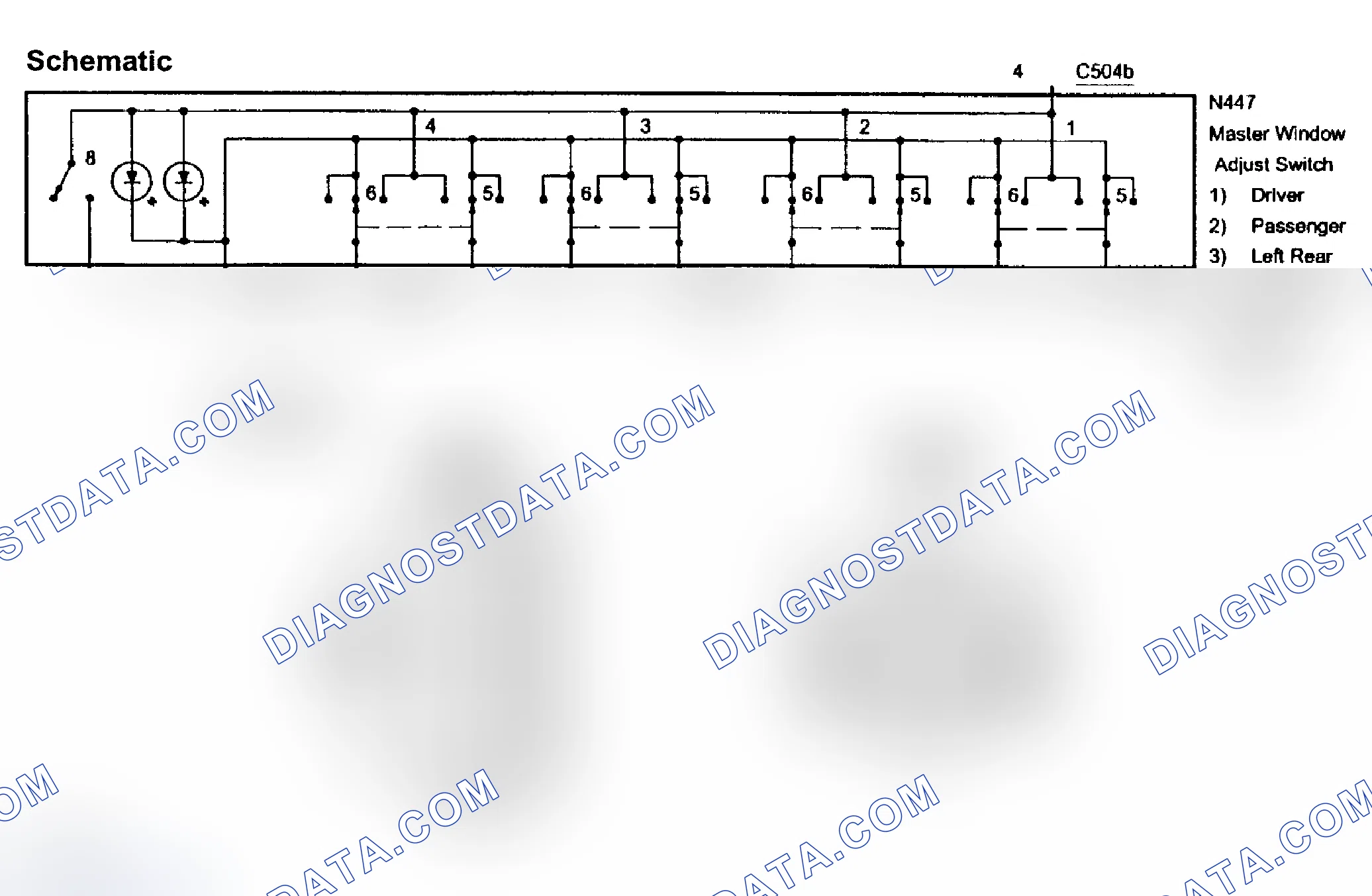 Scheme 12: MASTER WINDOW ADJUST SWITCH (14529) - SPORT TRAC