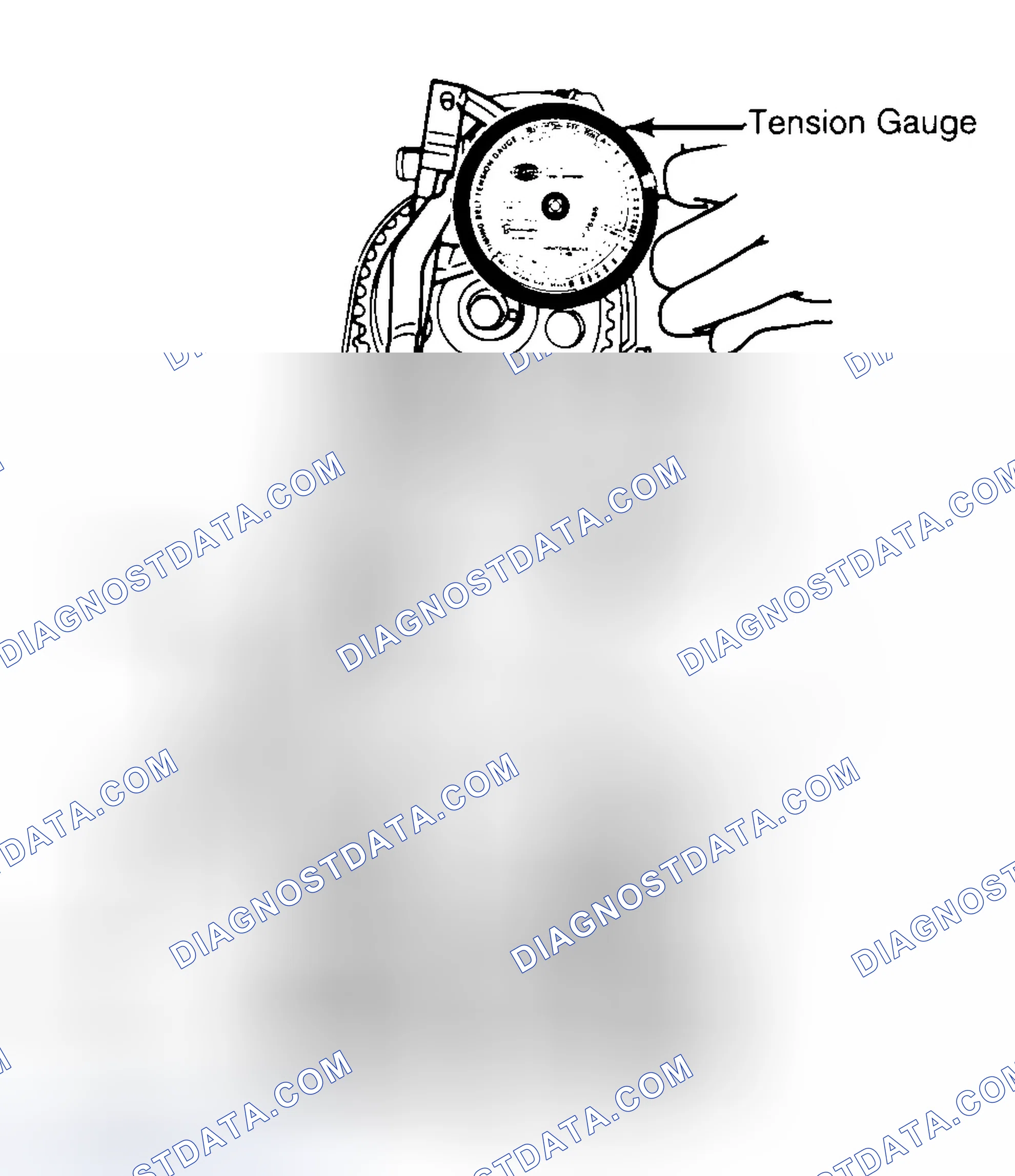 Scheme 3: Adjusting Typical Timing Belt Tension