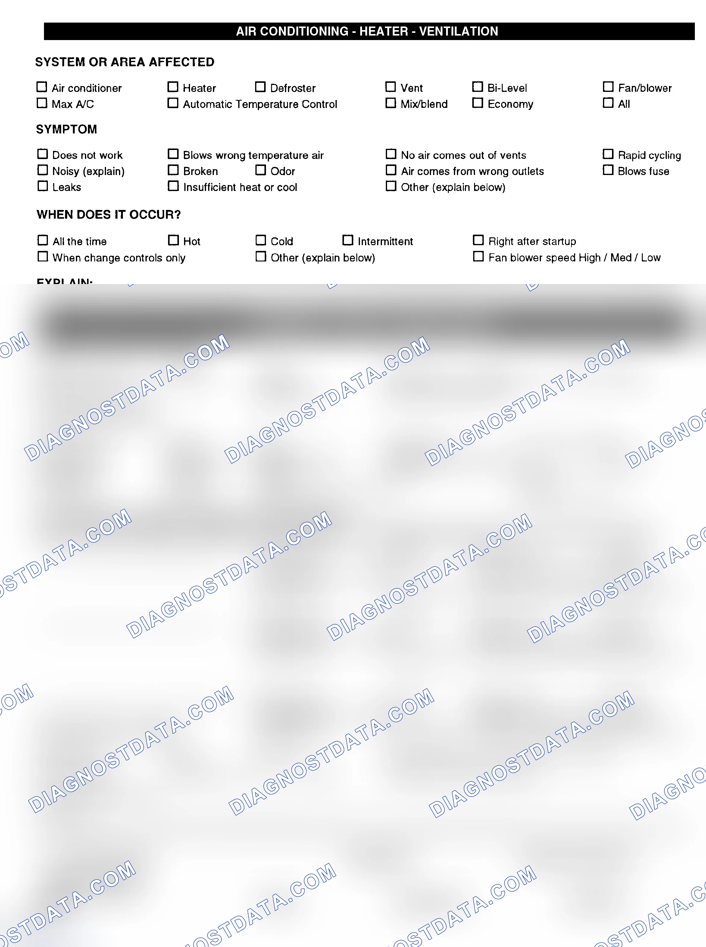 Scheme 4: Symptom Check List - Page 3