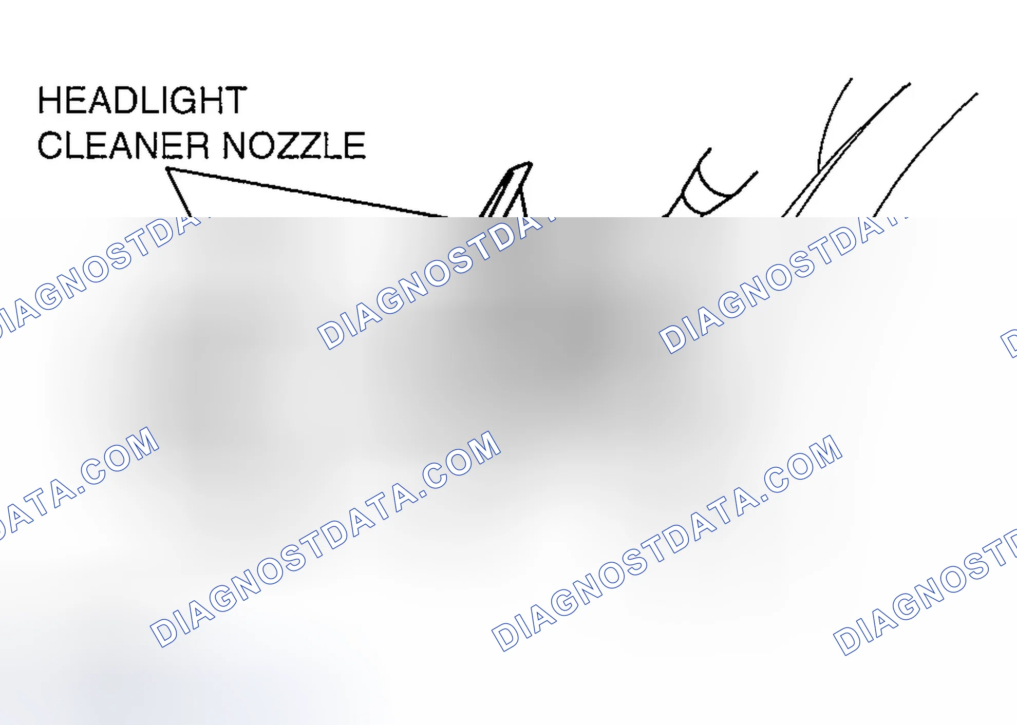 Scheme 26: HEADLIGHT CLEANER NOZZLE REMOVAL