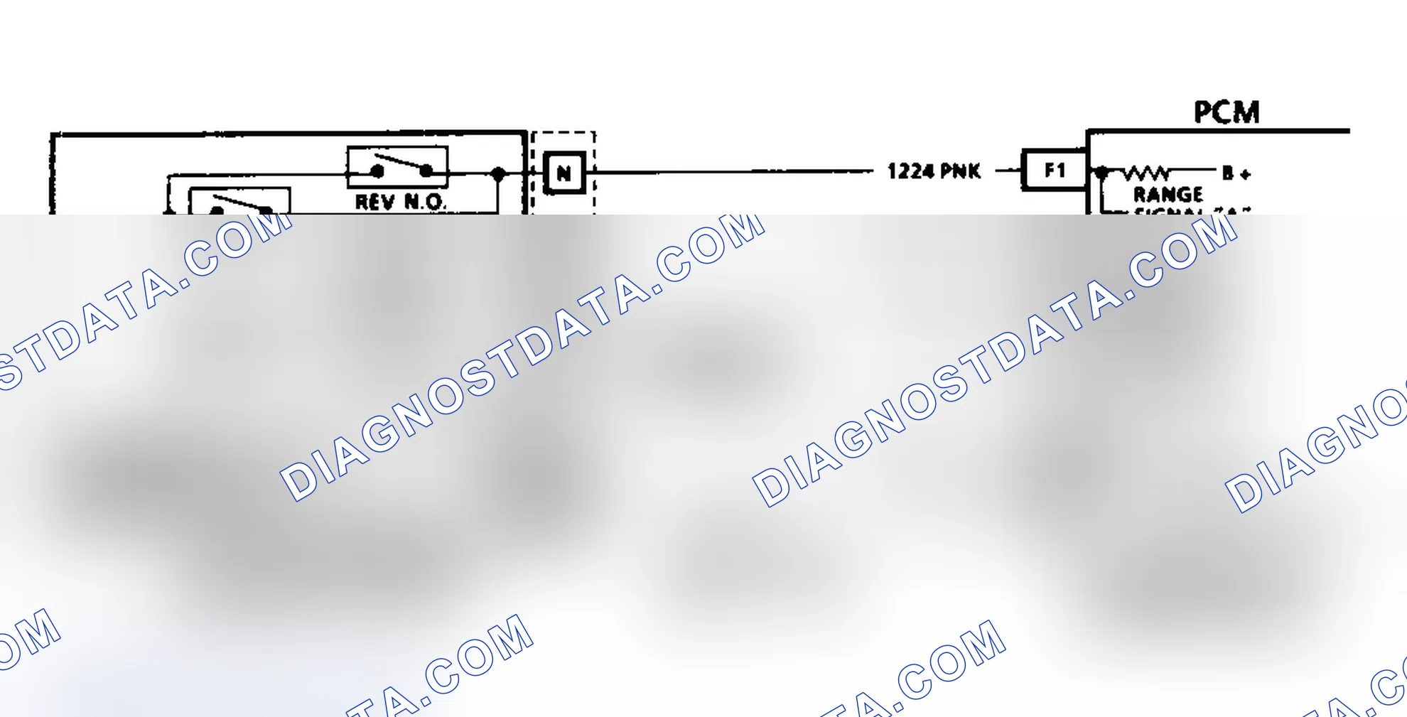 Scheme 280: Code 28 Schematic (4L60-E Transmission (Gasoline) Transmission Range Pressure Switch
