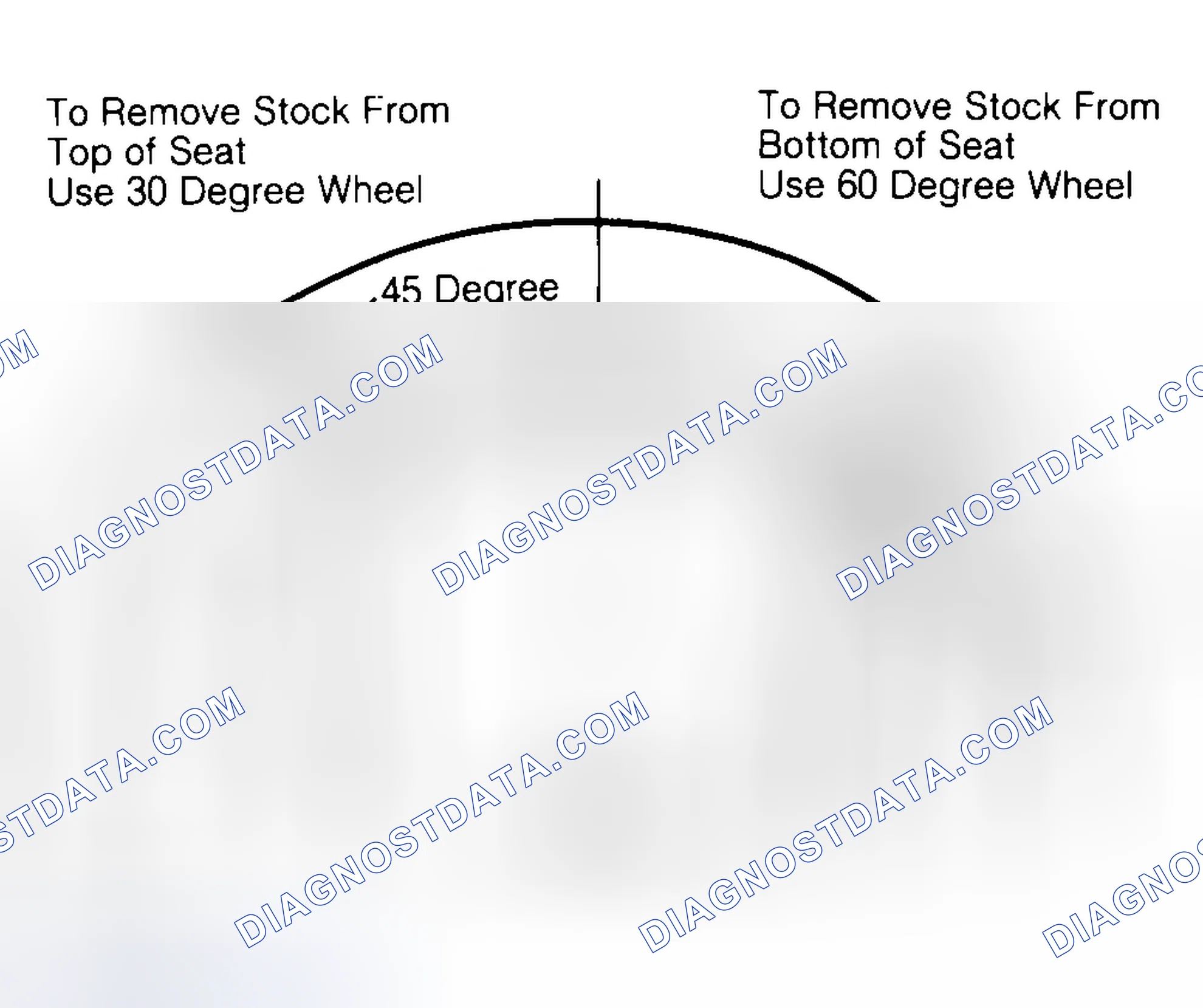 Scheme 19: Adjusting Valve Seat Width