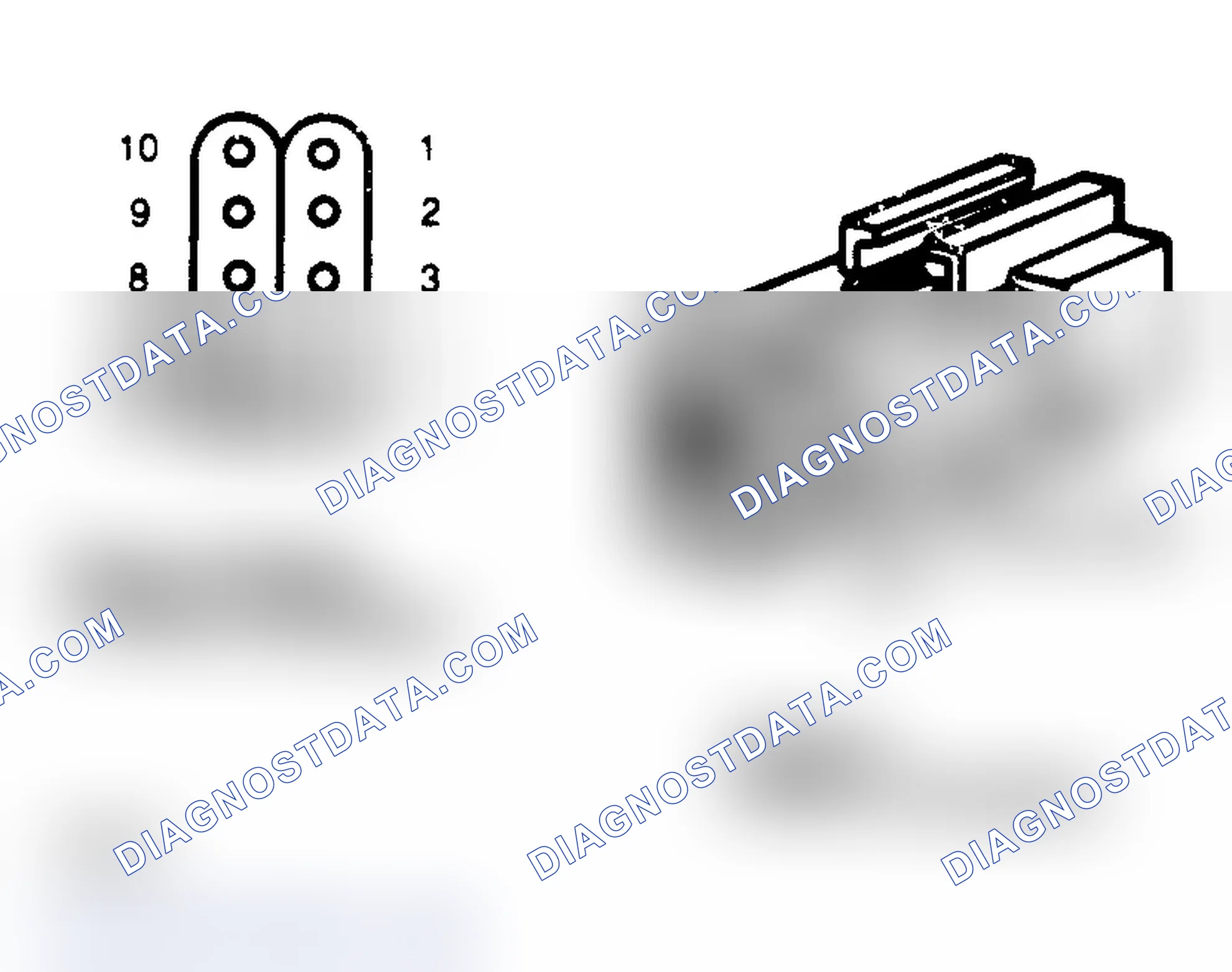 Scheme 126: Power Module 10-Wire Connector & Injector 6-Wire Connector
