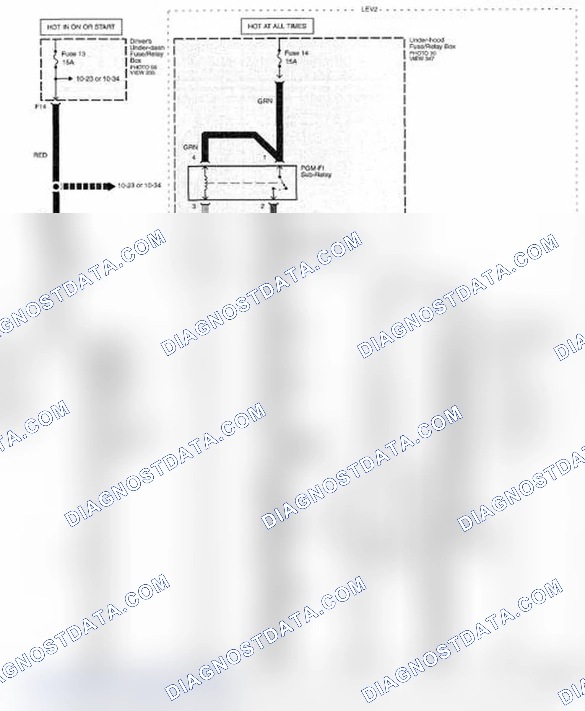 Scheme 248: EVAP System Circuit Diagram (SH-AWD) (Page 23-9)
