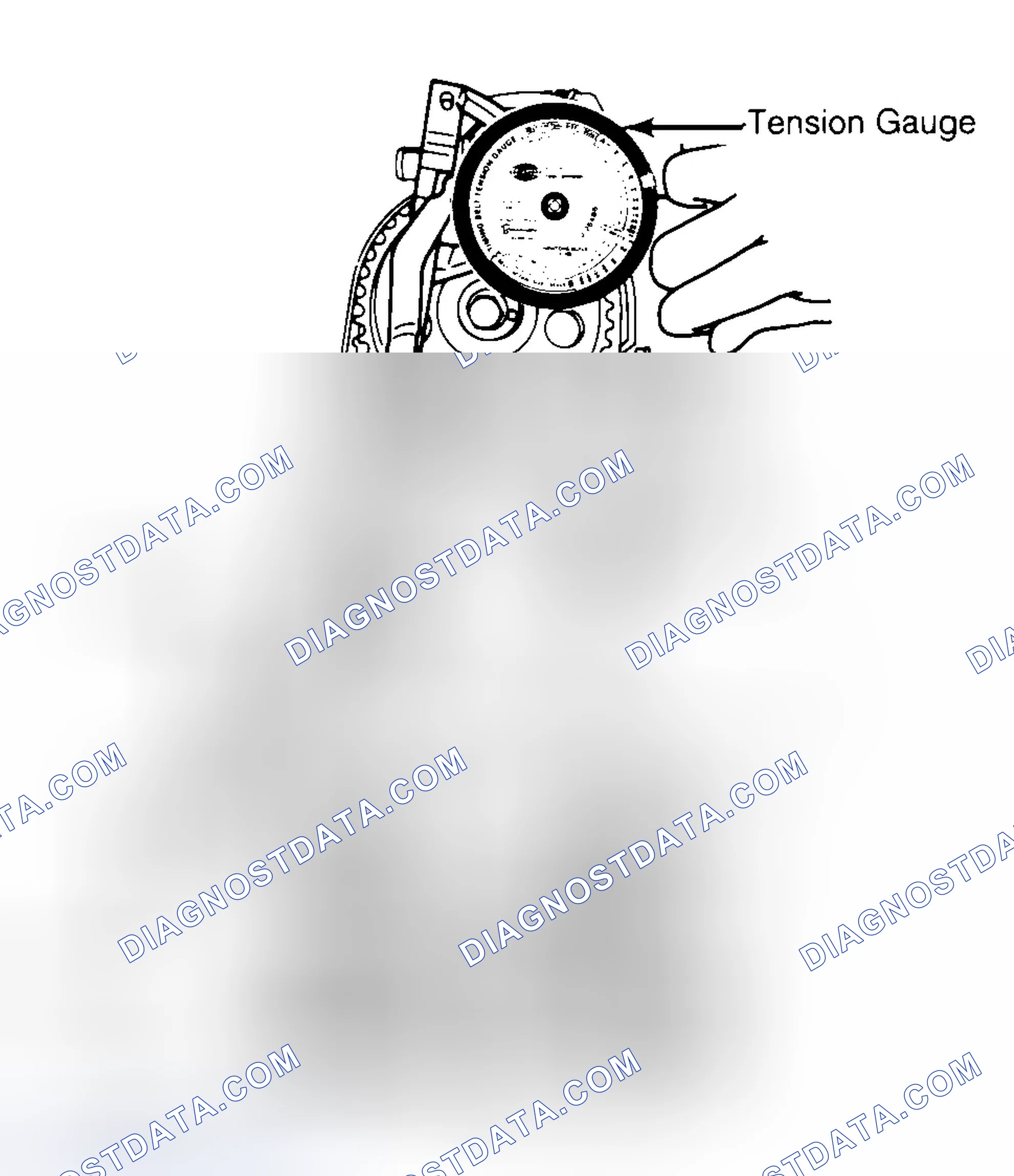 Scheme 3: Adjusting Typical Timing Belt Tension