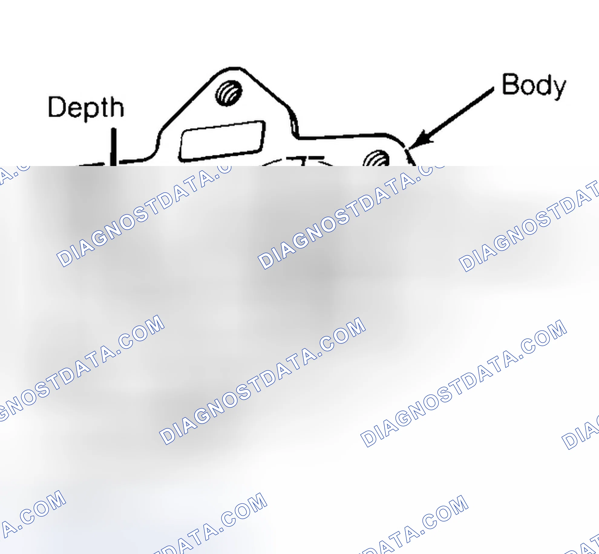 Scheme 35: Measuring Oil Pump Gear Cavity
