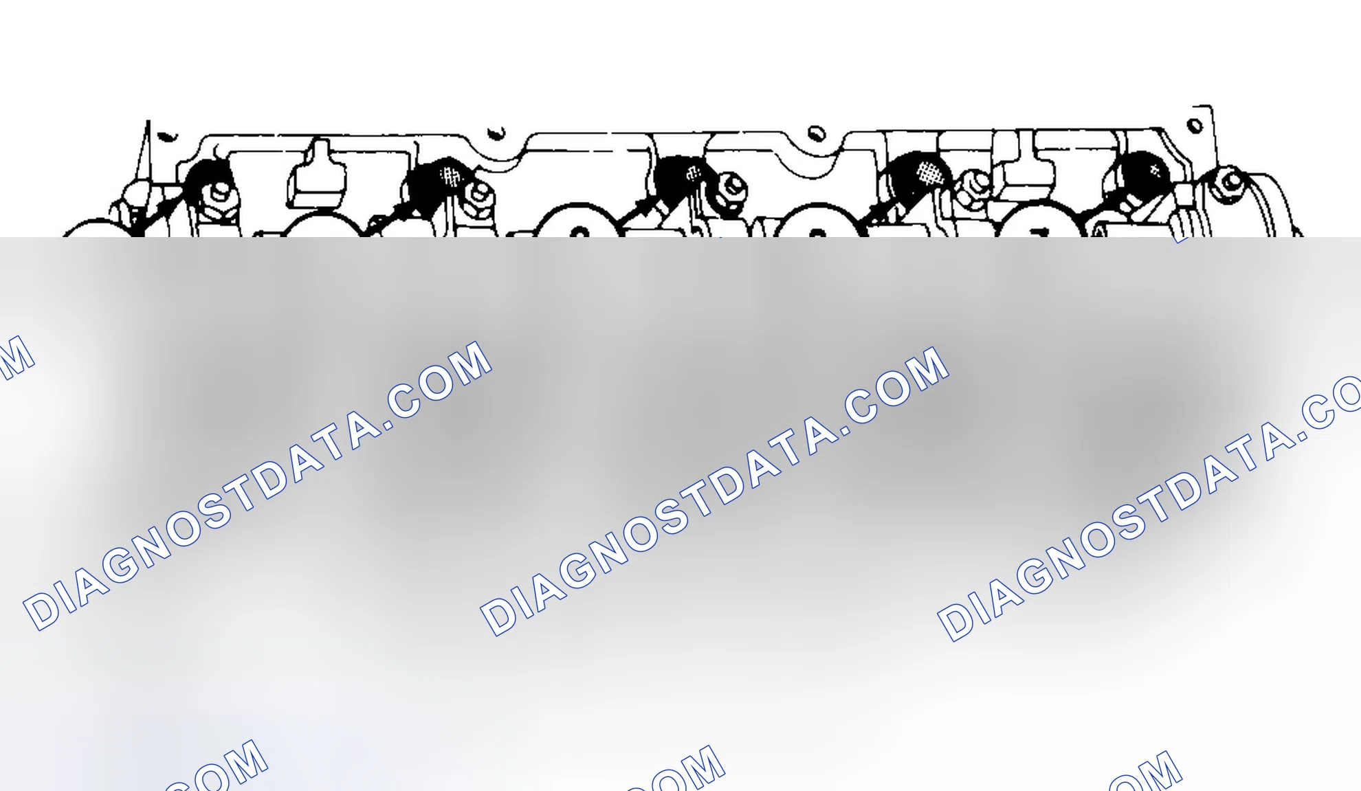Scheme 7: Typical Cylinder Head Tightening or Loosening Sequence