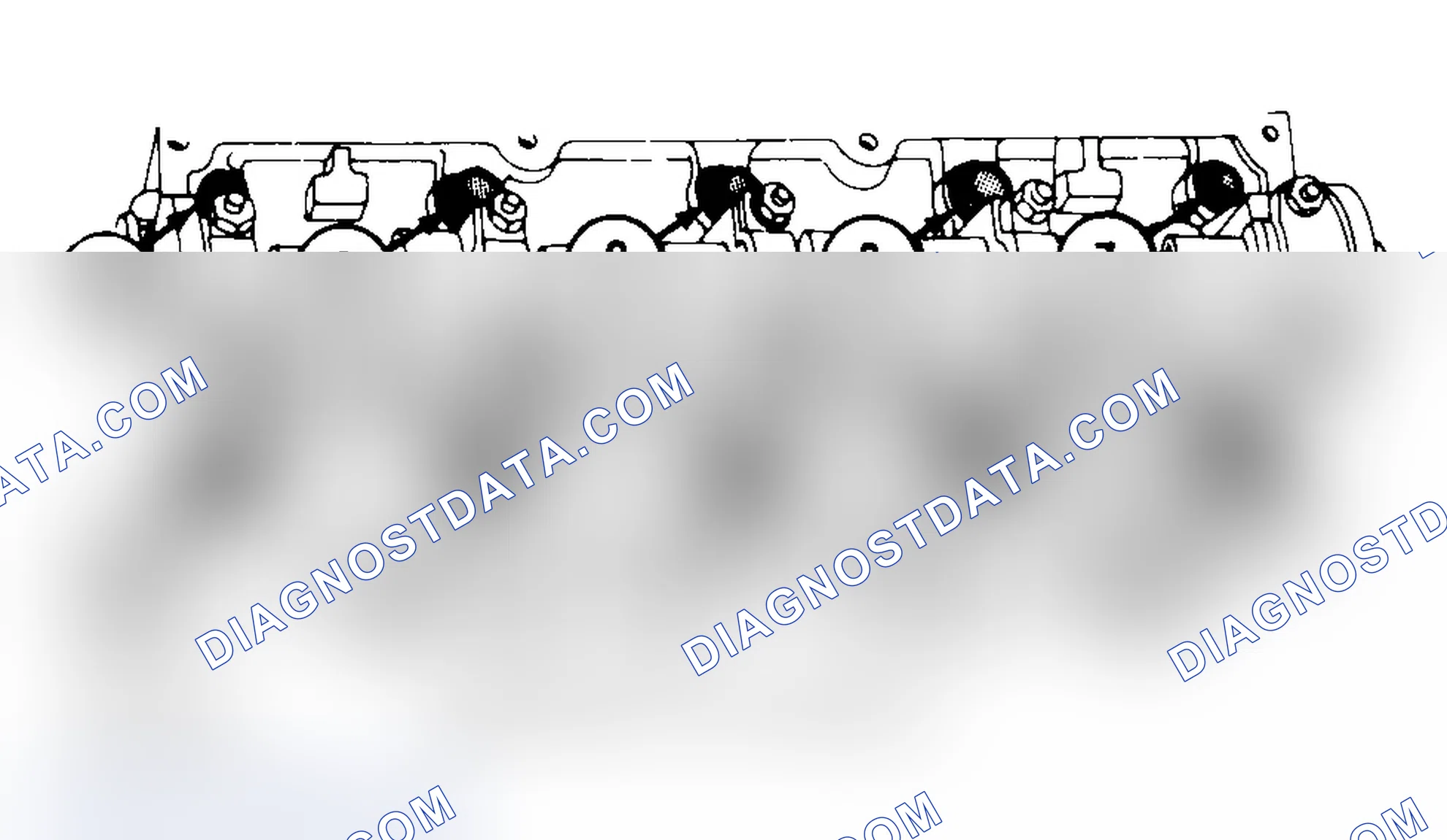 Scheme 3: Typical Cylinder Head Tightening or Loosening Sequence