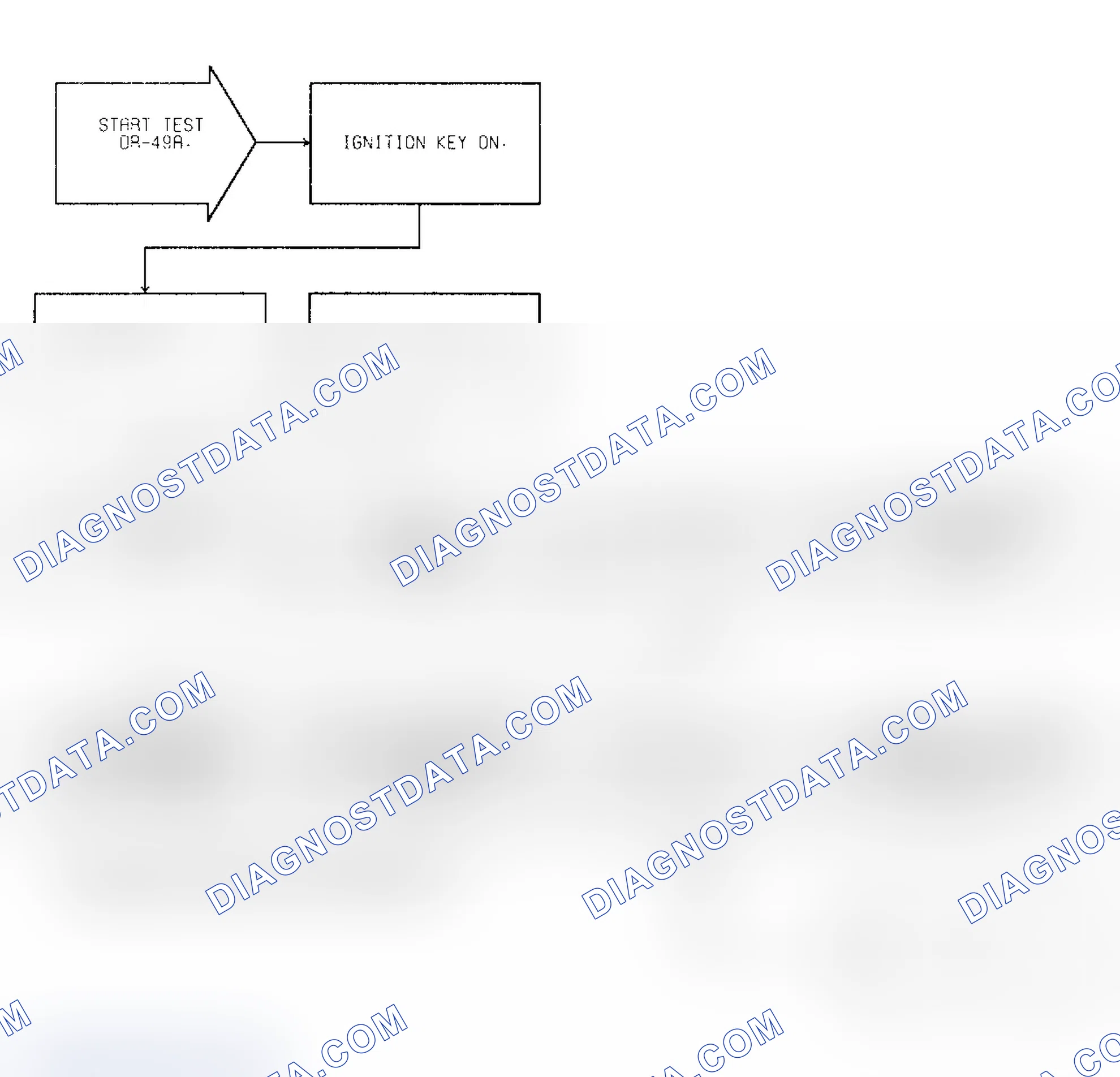 Scheme 347: Test DR-49A Intermittent Test for Fuel Injectors