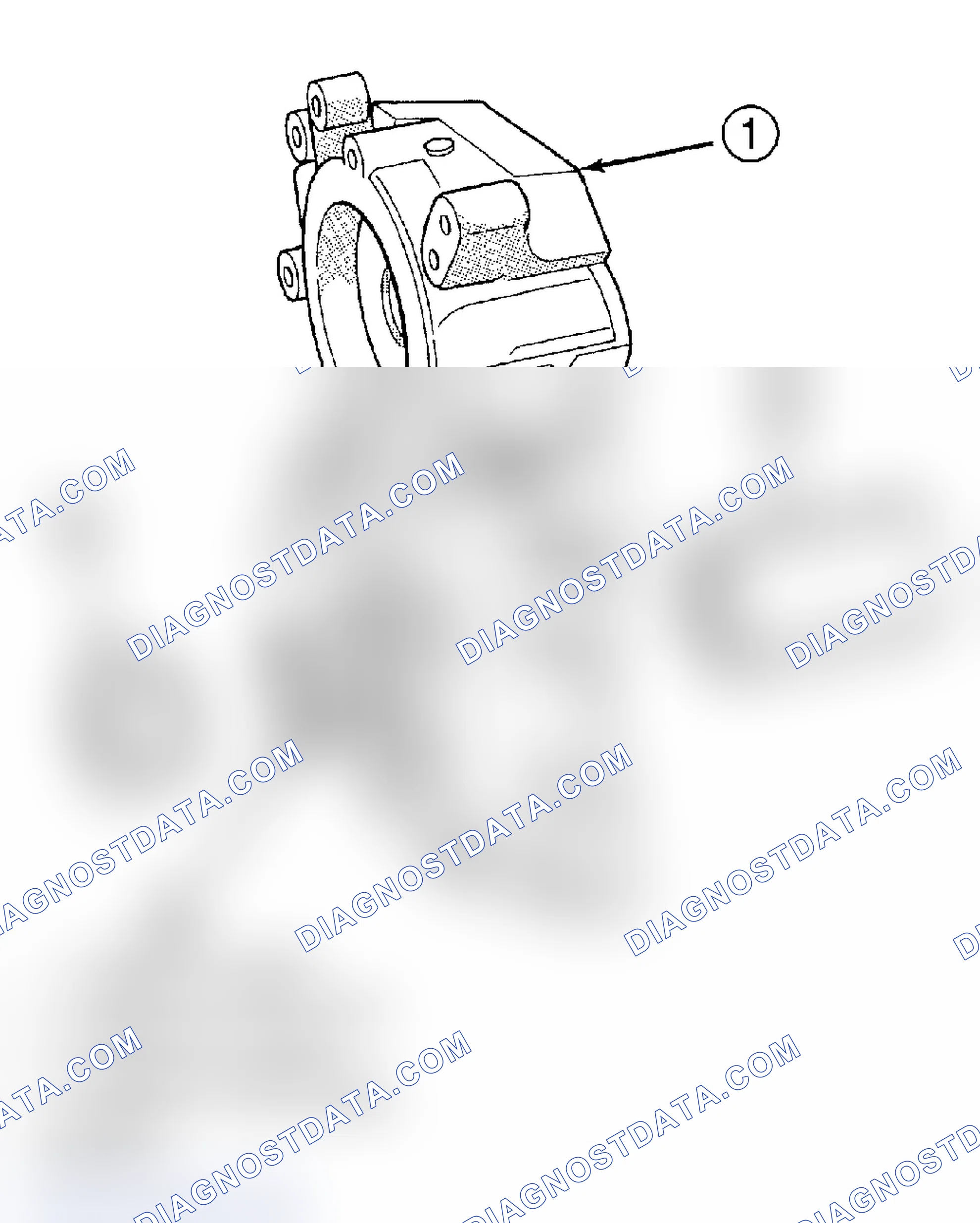 Scheme 73: INSTALLATION-FRONT OIL SEAL - FRONT COVER REMOVED