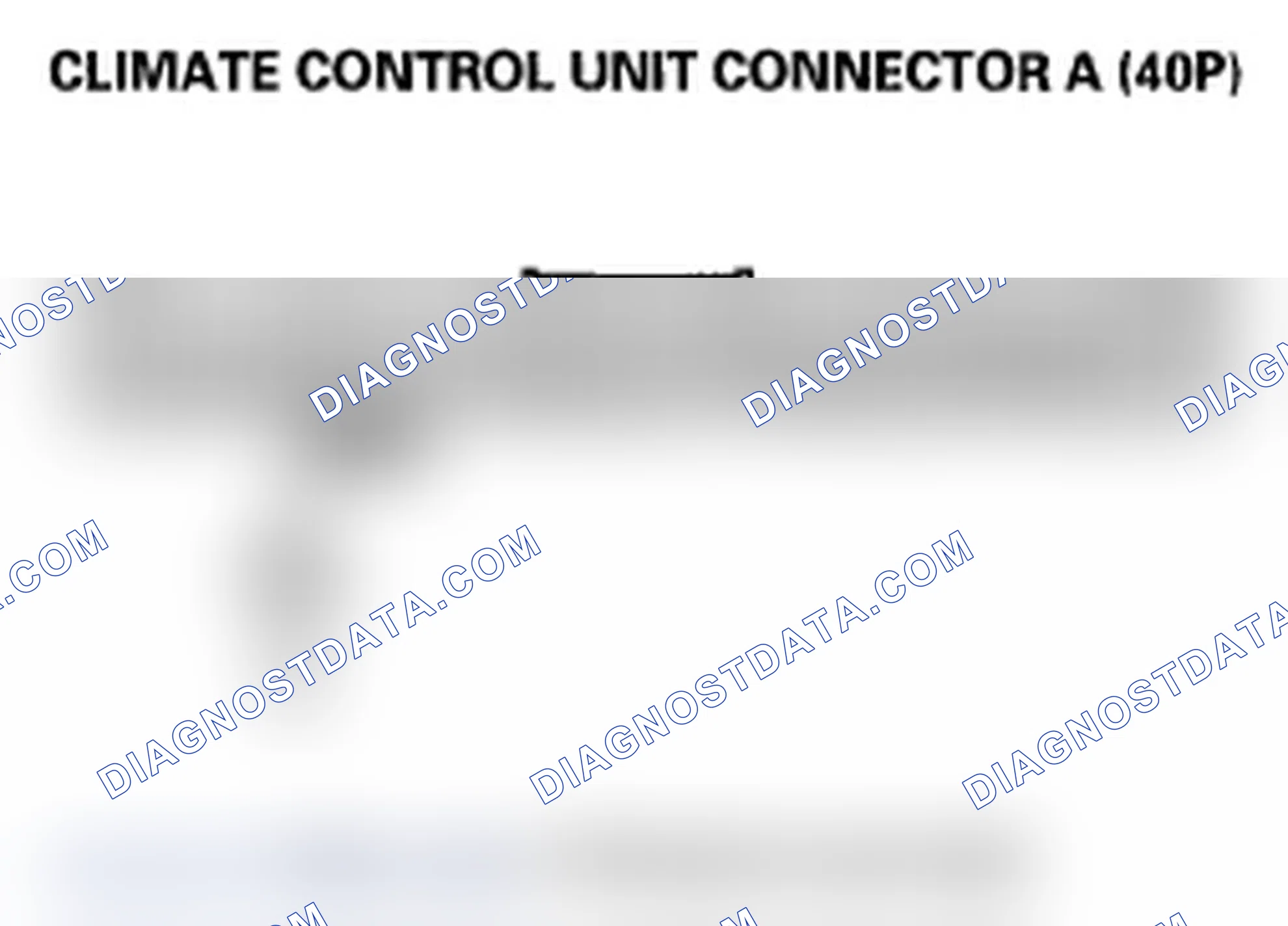 Scheme 58: DTC B1232 or DTC indicator H and AUTO: A Short in the Front Evaporator Temperature Sensor Circuit
