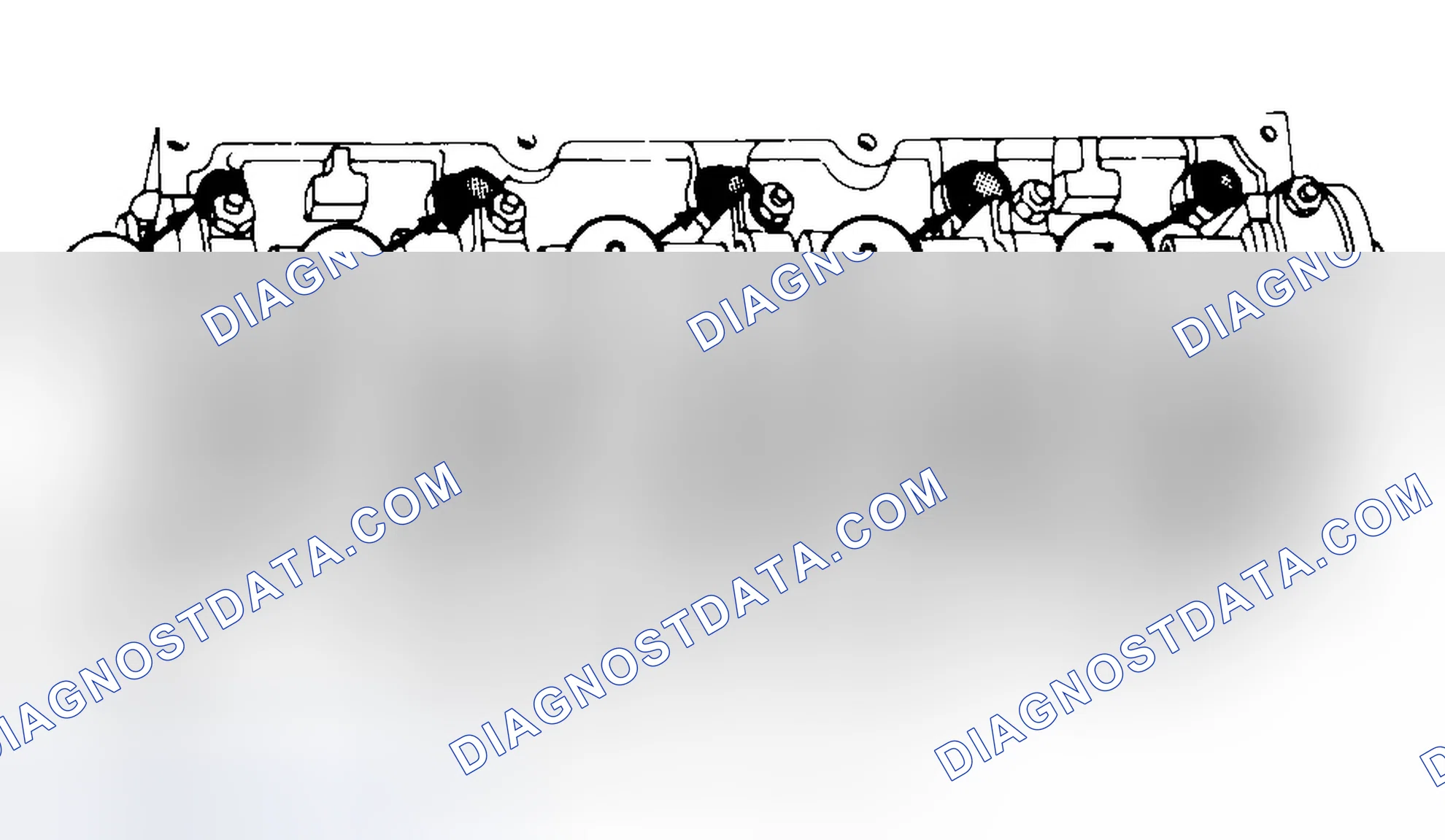 Scheme 7: Typical Cylinder Head Tightening or Loosening Sequence