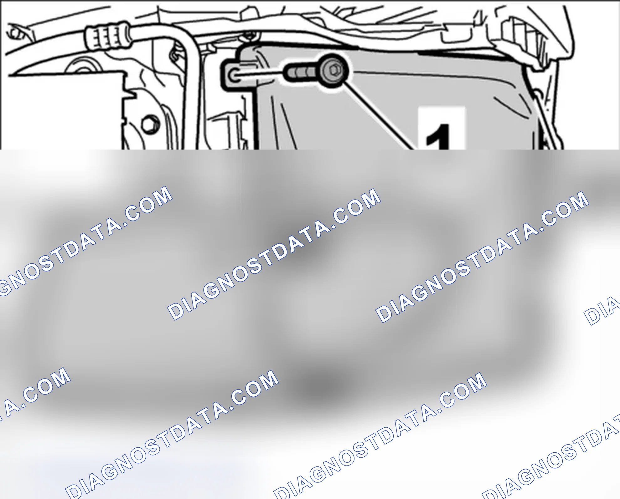 Scheme 8: Removing air guide for side radiator