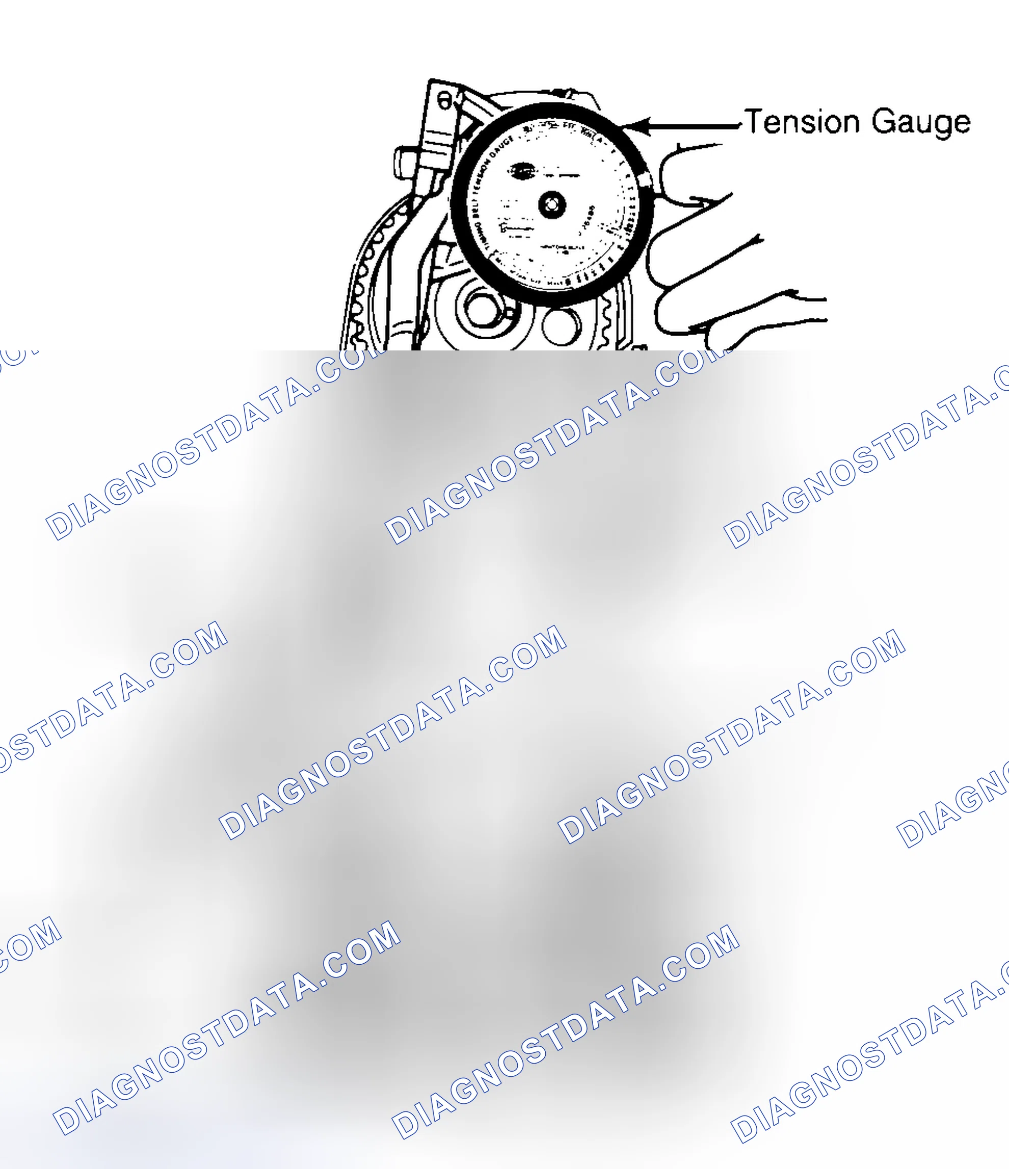 Scheme 3: Adjusting Typical Timing Belt Tension