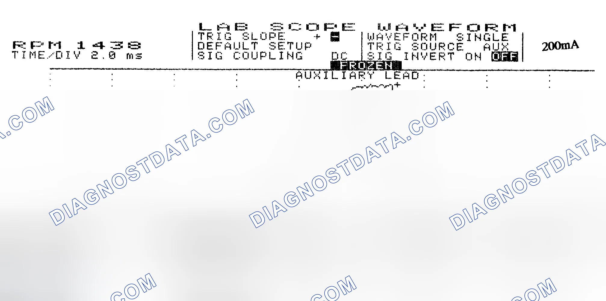 Scheme 15: Single Injector w/Normal Current Flow - Current Pattern