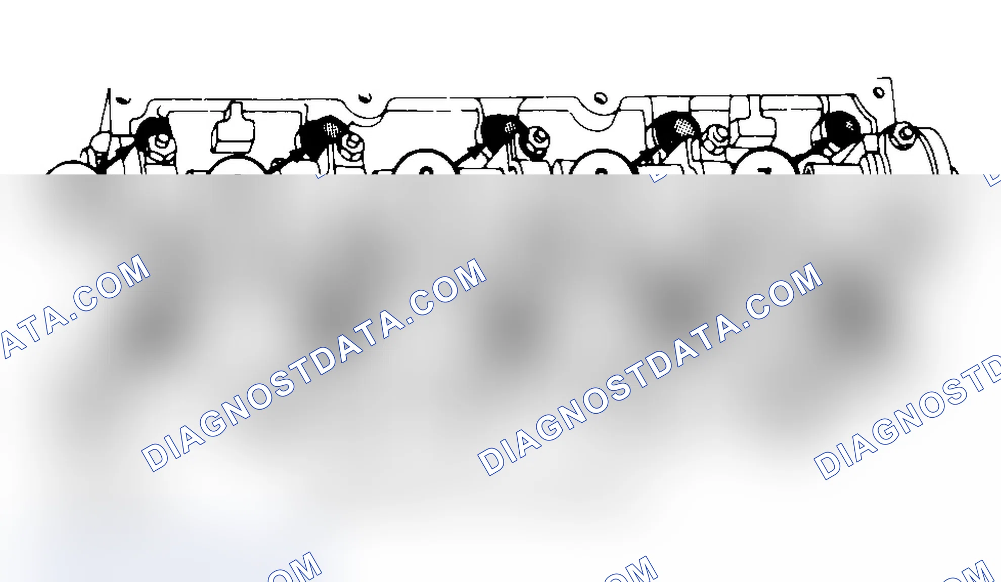 Scheme 3: Typical Cylinder Head Tightening or Loosening Sequence