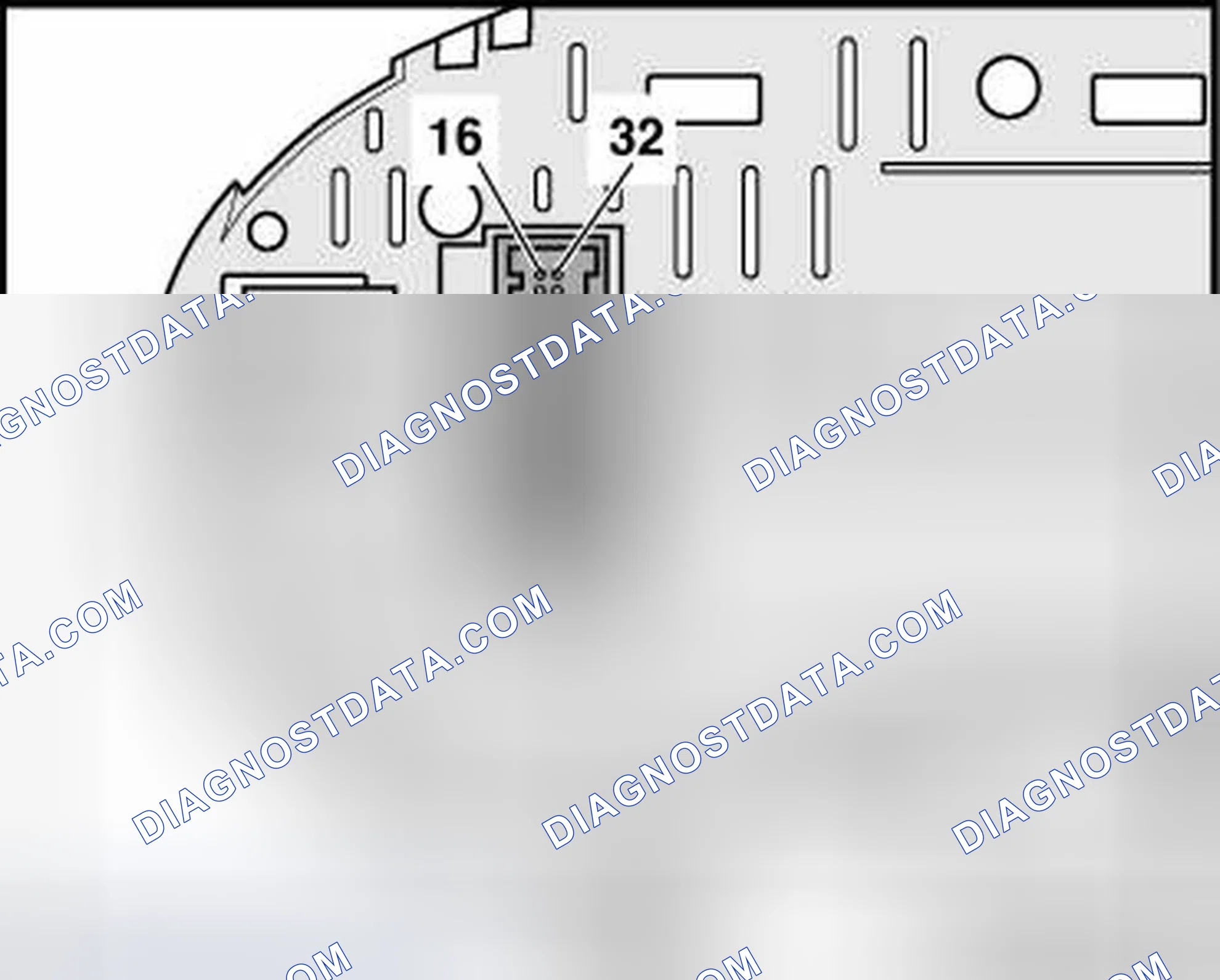 Scheme 7: INSTRUMENT CLUSTER MULTI-PIN CONNECTORS, CONTACT ASSIGNMENT