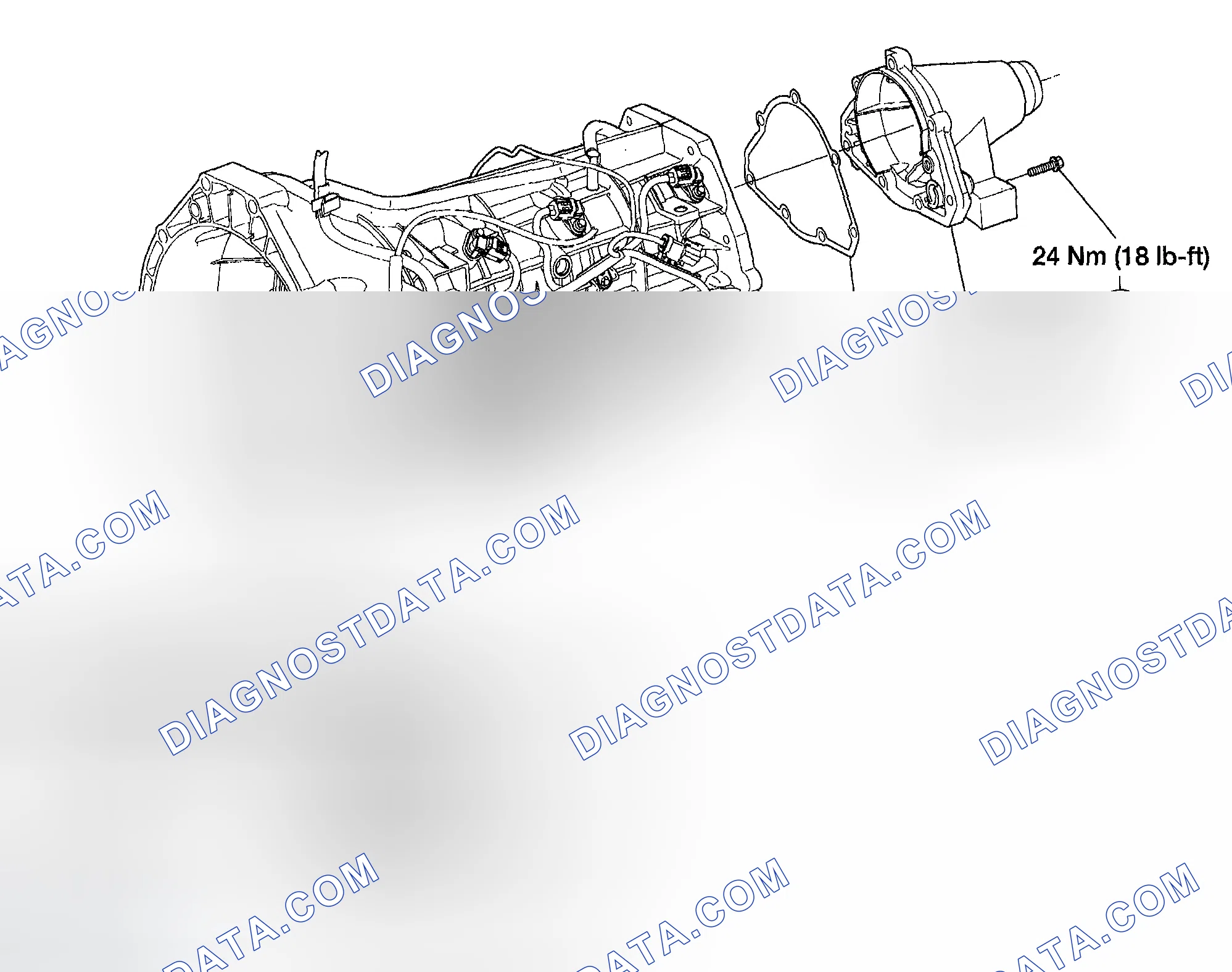 Scheme 389: Extension Housing Gasket - 4x2