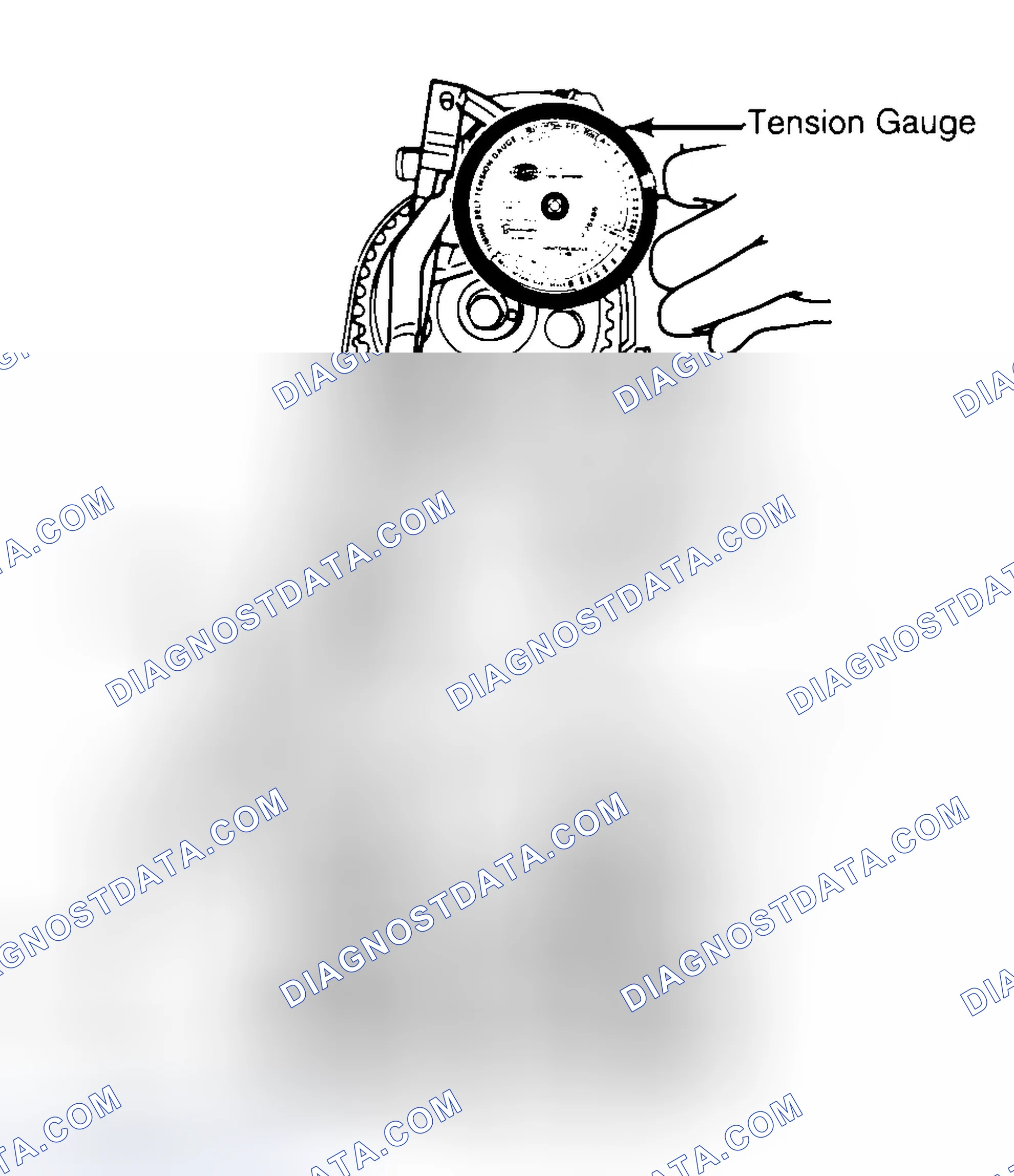 Scheme 3: Adjusting Typical Timing Belt Tension