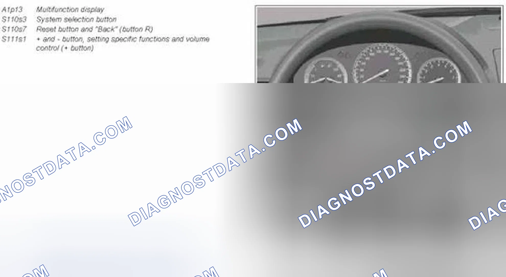 Scheme 9: With Multifunction Steering Wheel (4 Buttons) - AP00.20-P-0042CW