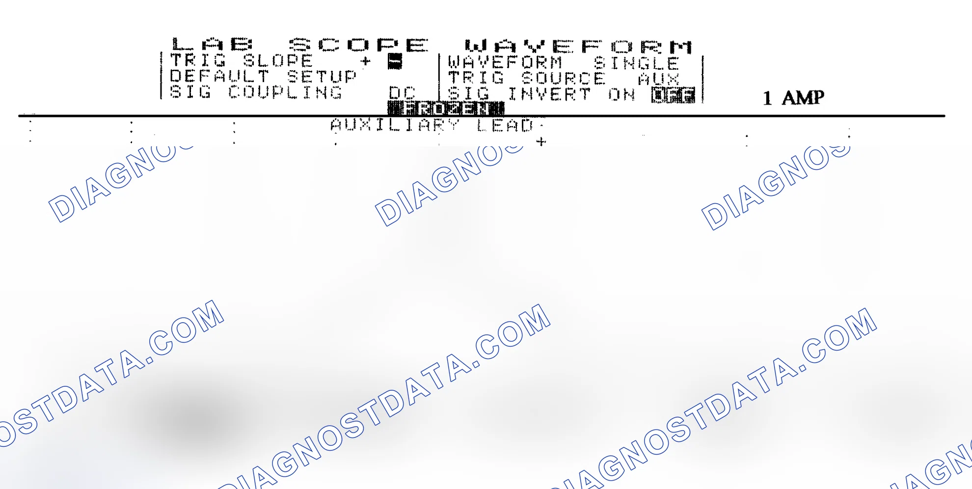 Scheme 20: Single Injector w/Normal Current Flow - Current Pattern