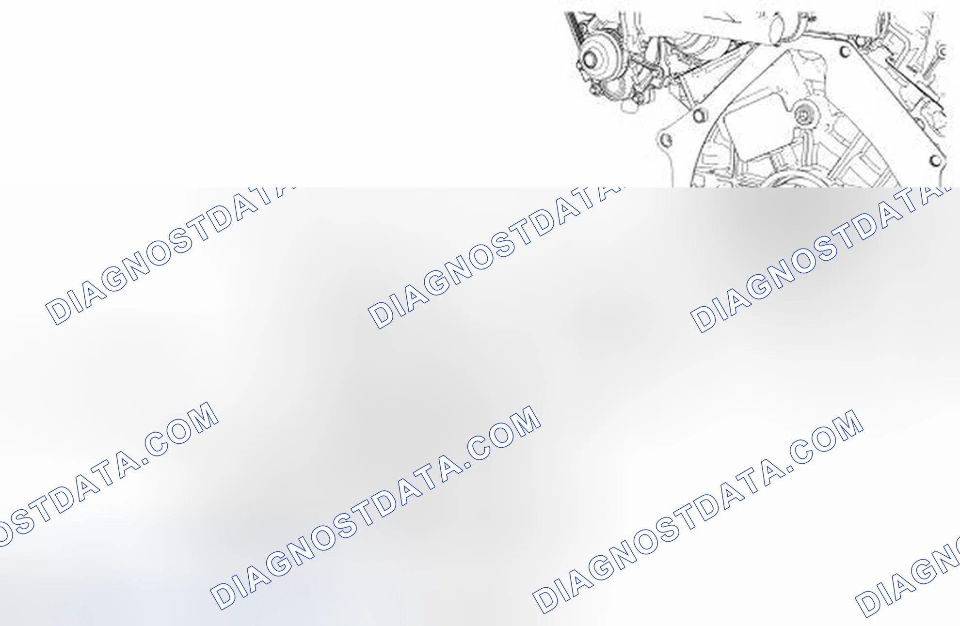 Scheme 94: Lower End Components - Exploded View, Flexplate and Crankshaft Rear Seal