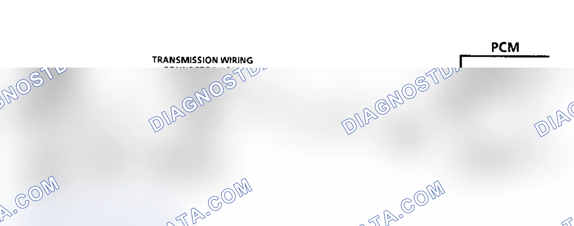 Scheme 457: Code 81 Schematic (Gasoline) Transmission 2-3 Error