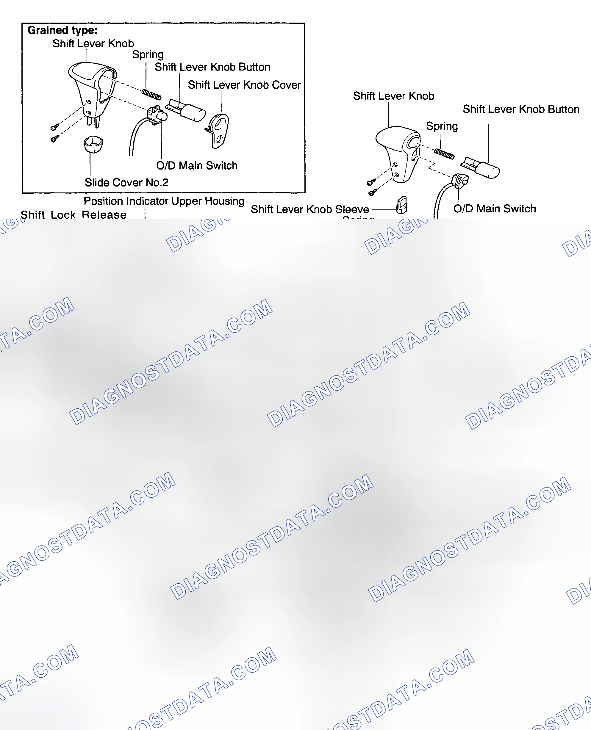 Scheme 272: Removal & Installation (Lexus LX470 & Toyota Land Cruiser)