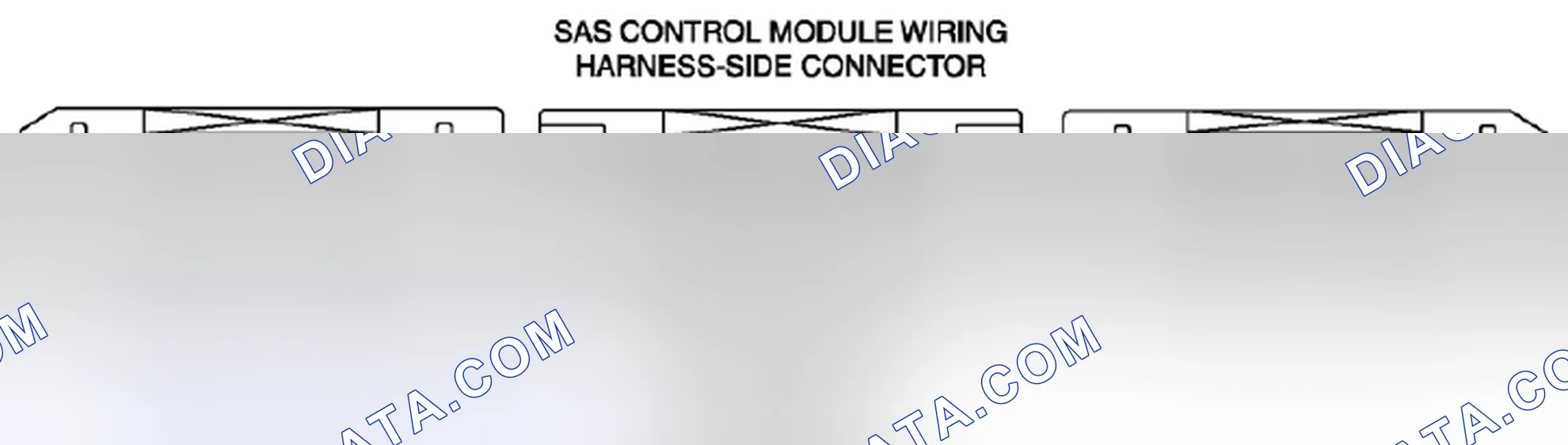 Scheme 132: Identifying Air Bag System Connector Terminals (Symptom Troubleshooting)