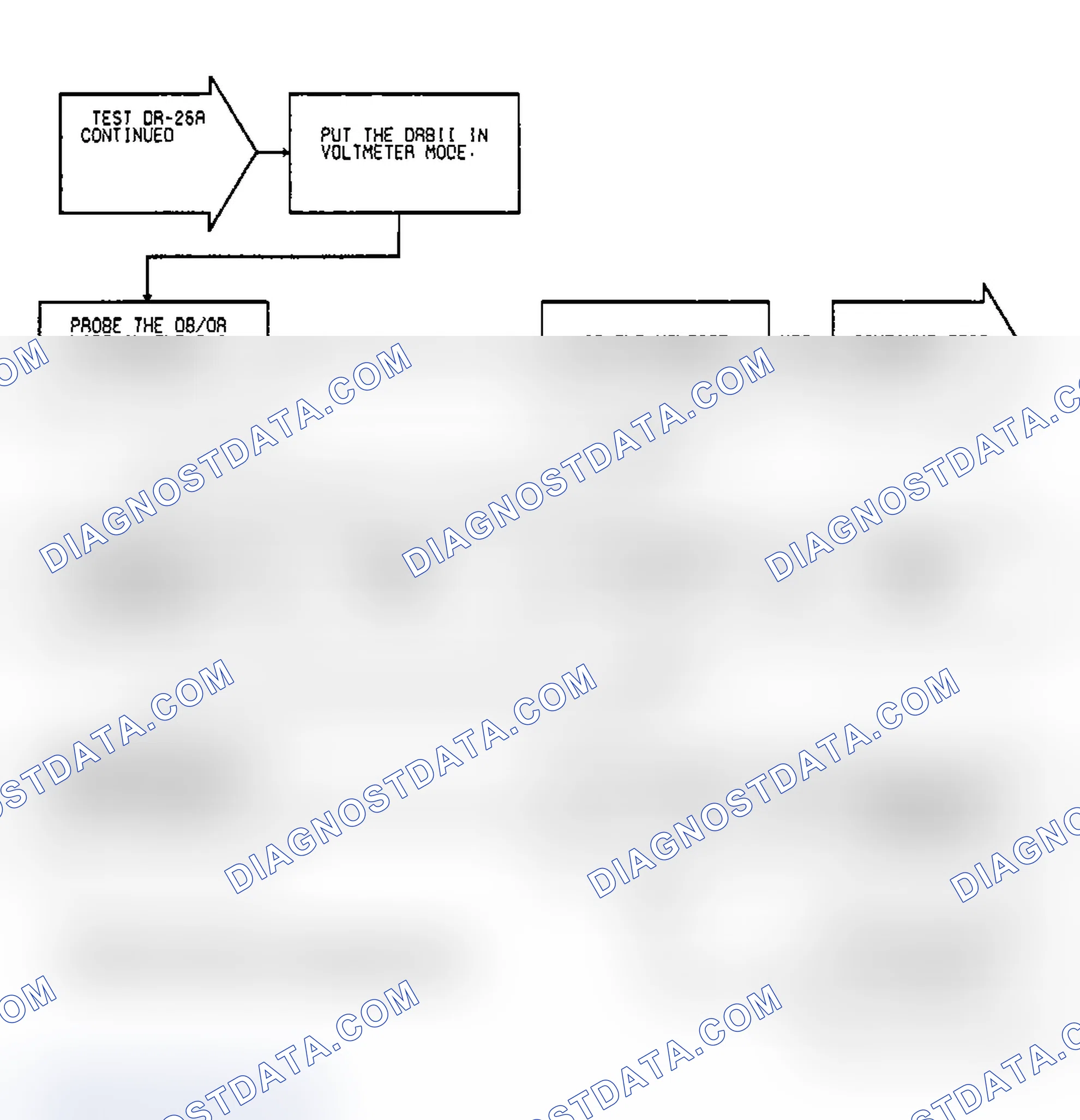 Scheme 663: Test DR-26A Code 33, (2 of 3) A/C Clutch Relay Circuit
