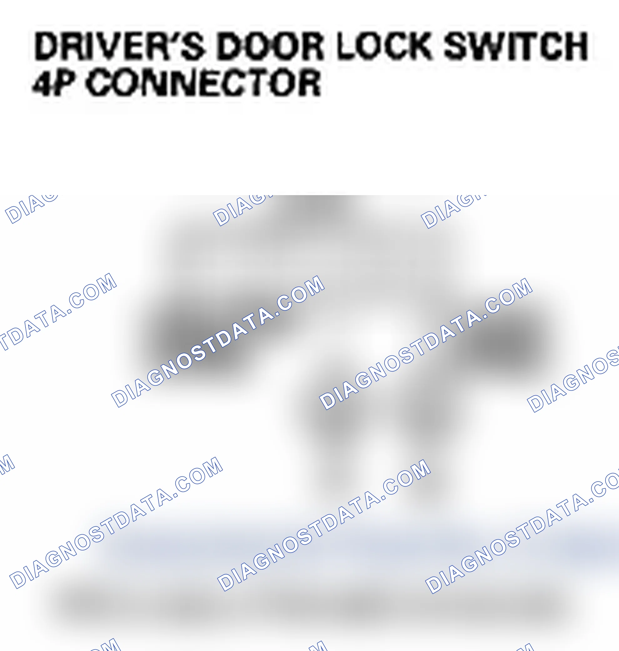 Scheme 114: DTC B2180: Driver's Door Lock Switch LOCK/UNLOCK Signal Error