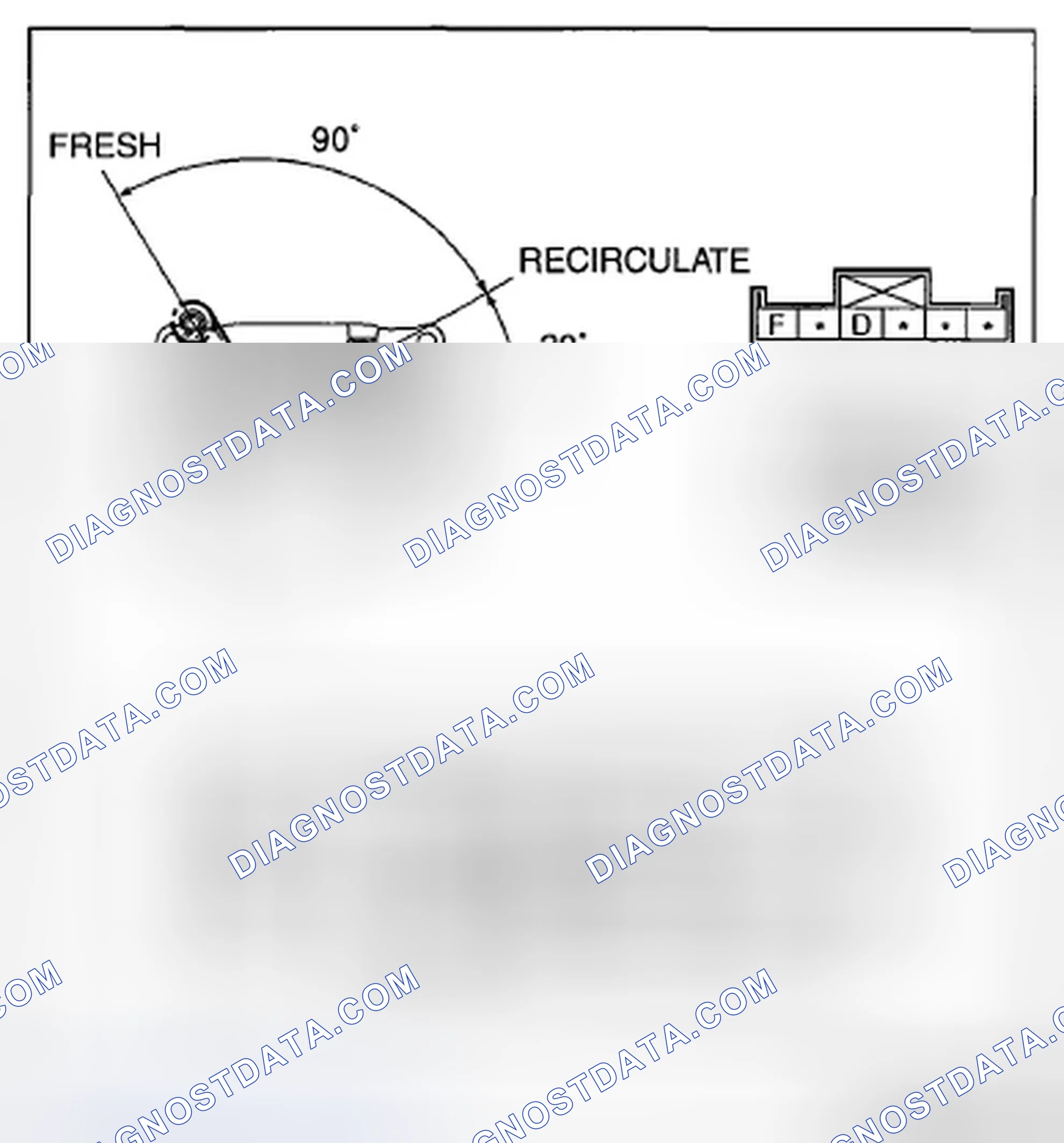 Scheme 13: AIR INTAKE ACTUATOR INSPECTION [FULL-AUTO AIR CONDITIONER]