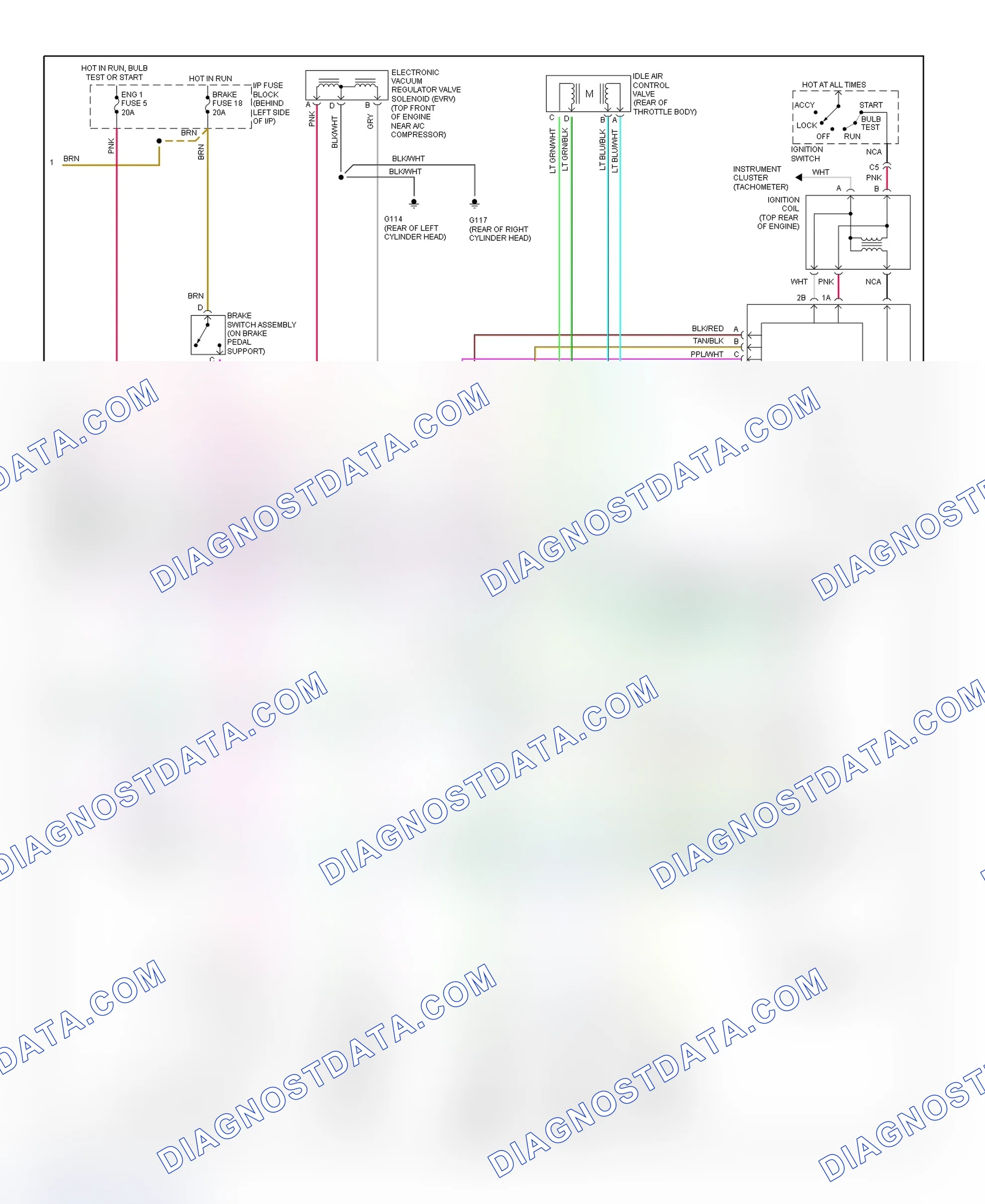 Scheme 37: Wiring Diagram ("S" & "T" Blazer, Jimmy, Pickup & Sonoma - 4.3L VIN Z W/VCM - 2 Of 2)