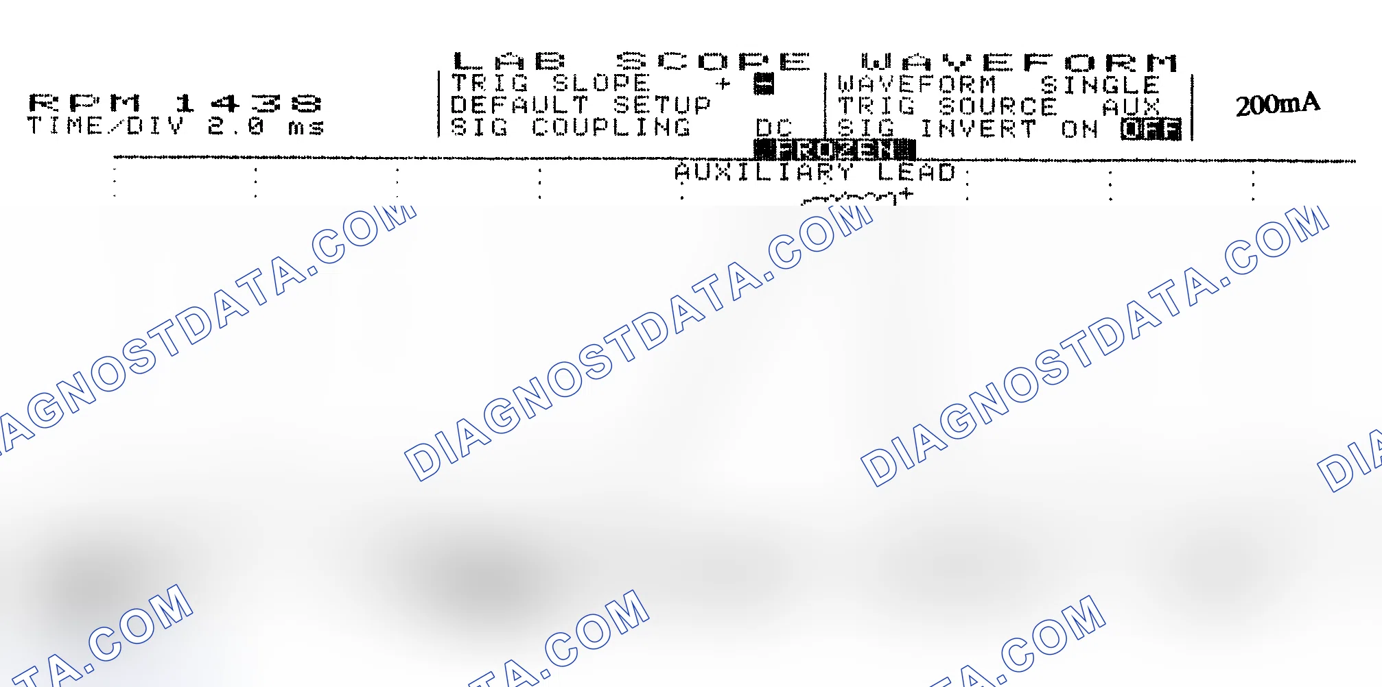 Scheme 15: Single Injector w/Normal Current Flow - Current Pattern