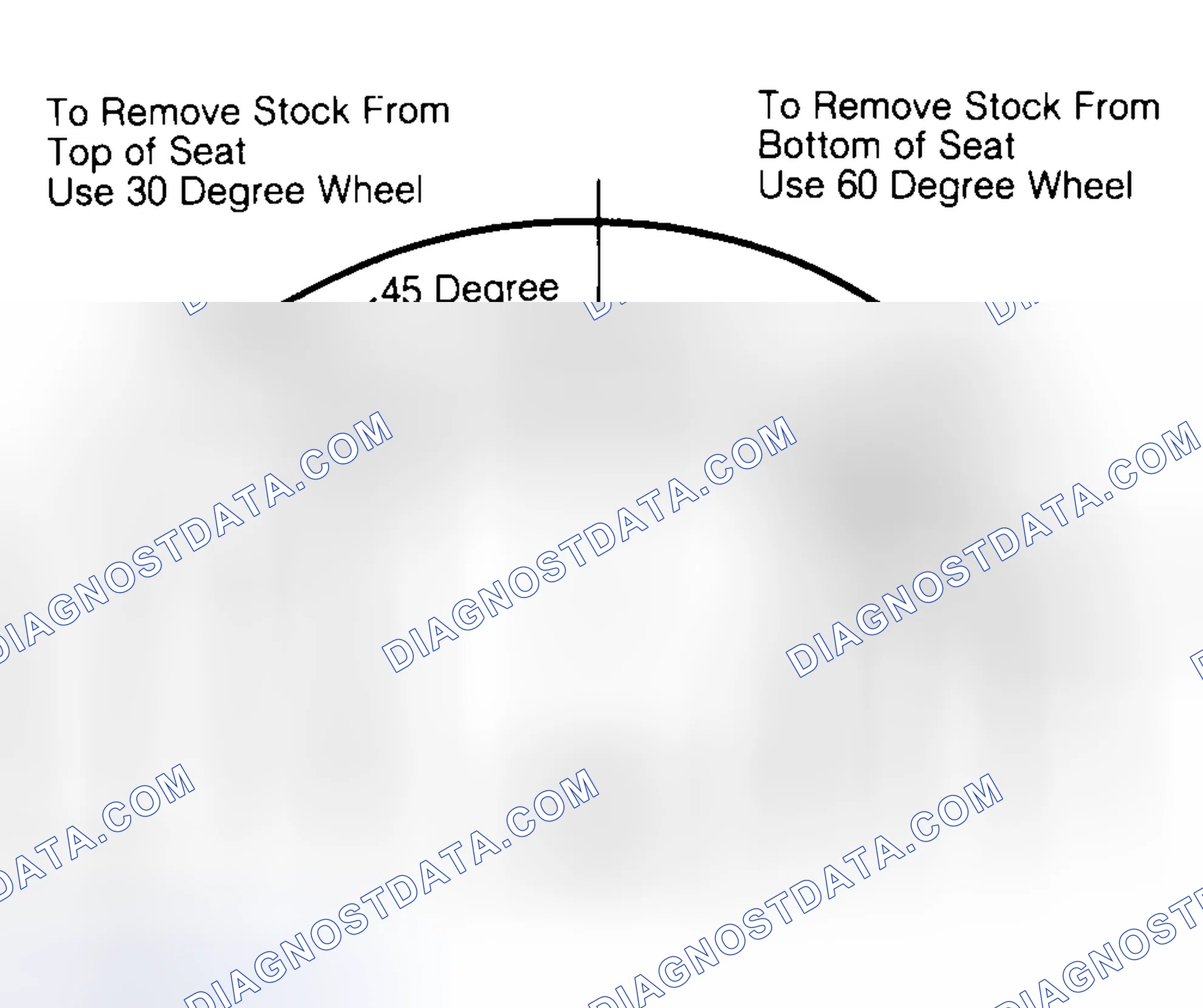 Scheme 19: Adjusting Valve Seat Width