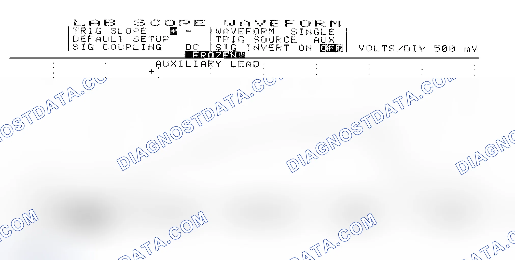 Scheme 14: Single Injector w/Excessive Current Flow - Current Pattern