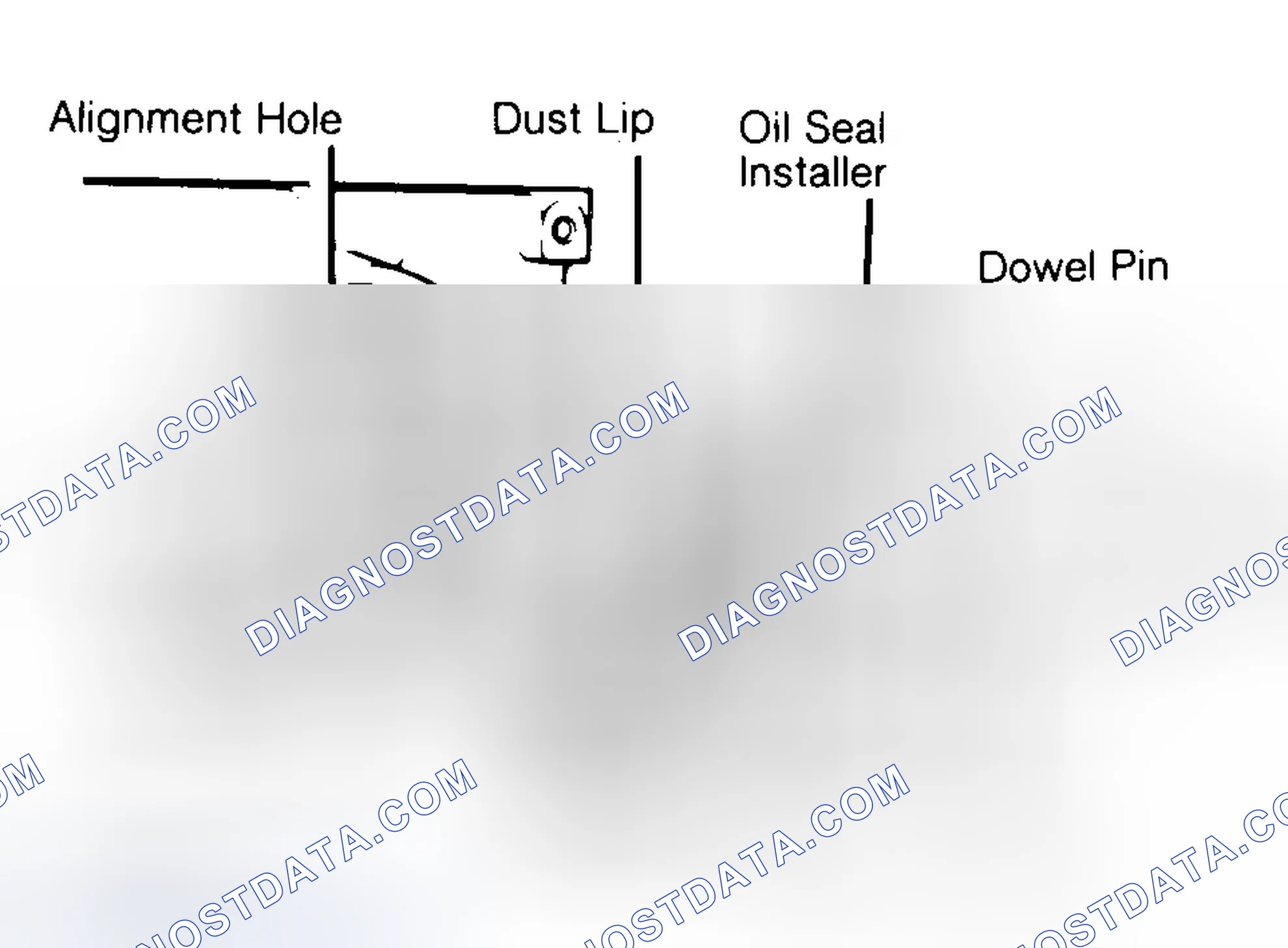 Scheme 10: Installing Typical One-Piece Oil Seal