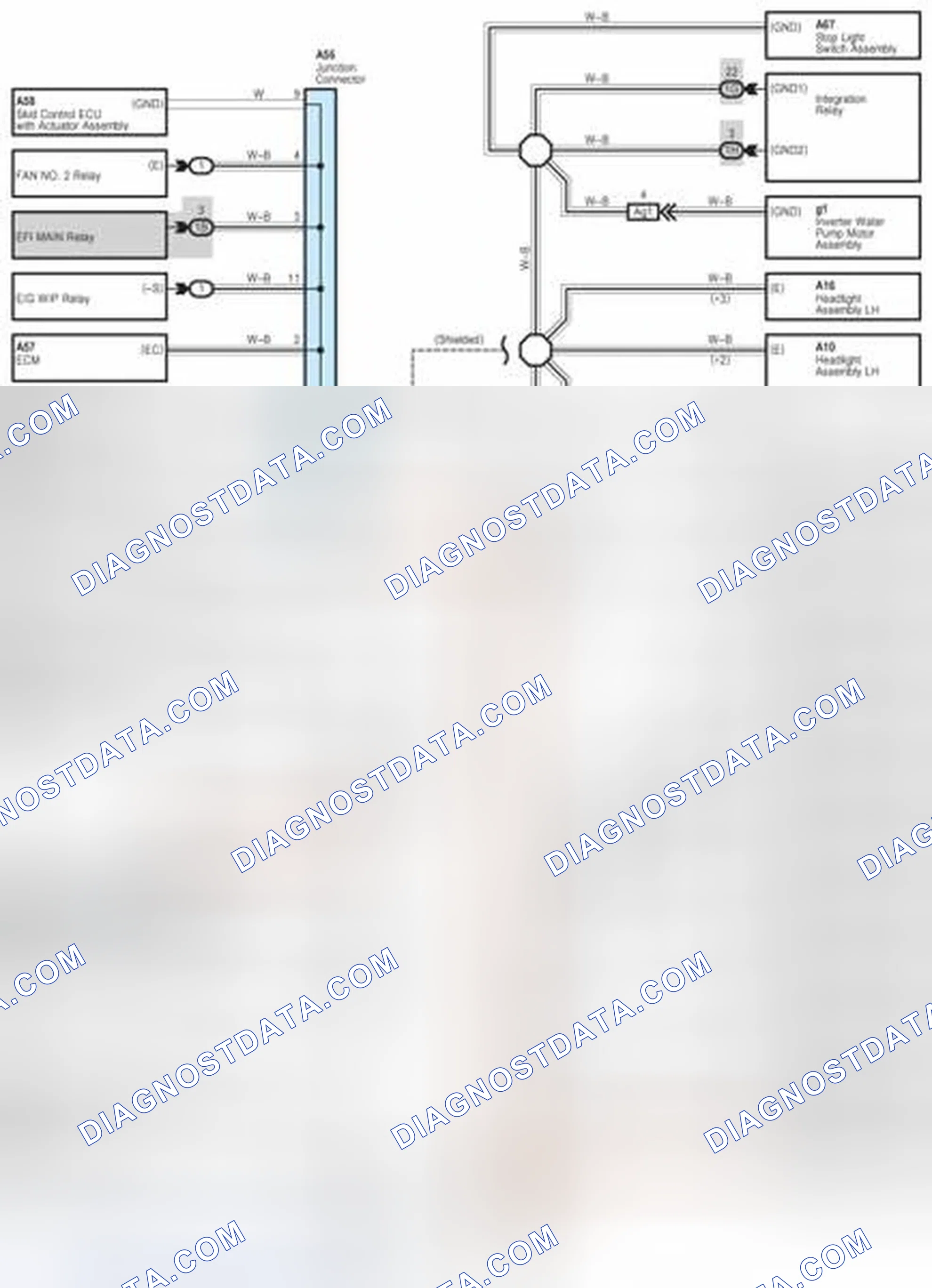 Scheme 604: Ground Point Electrical Wiring Diagram (2 Of 8)