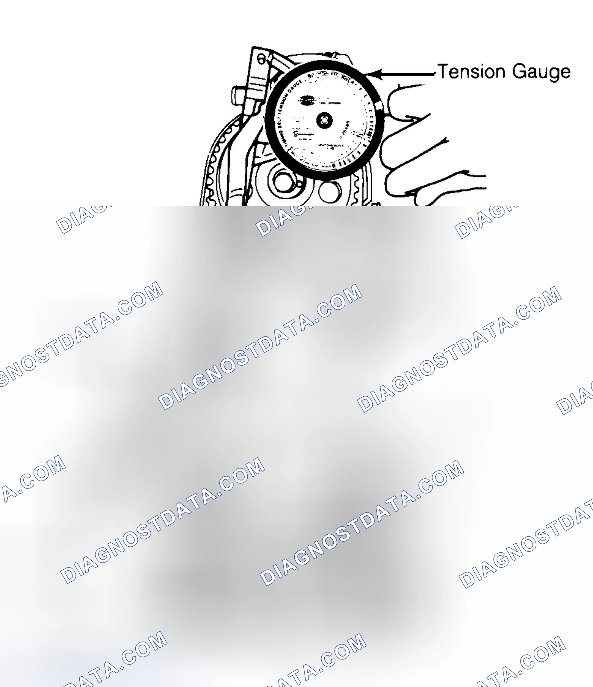 Scheme 3: Adjusting Typical Timing Belt Tension